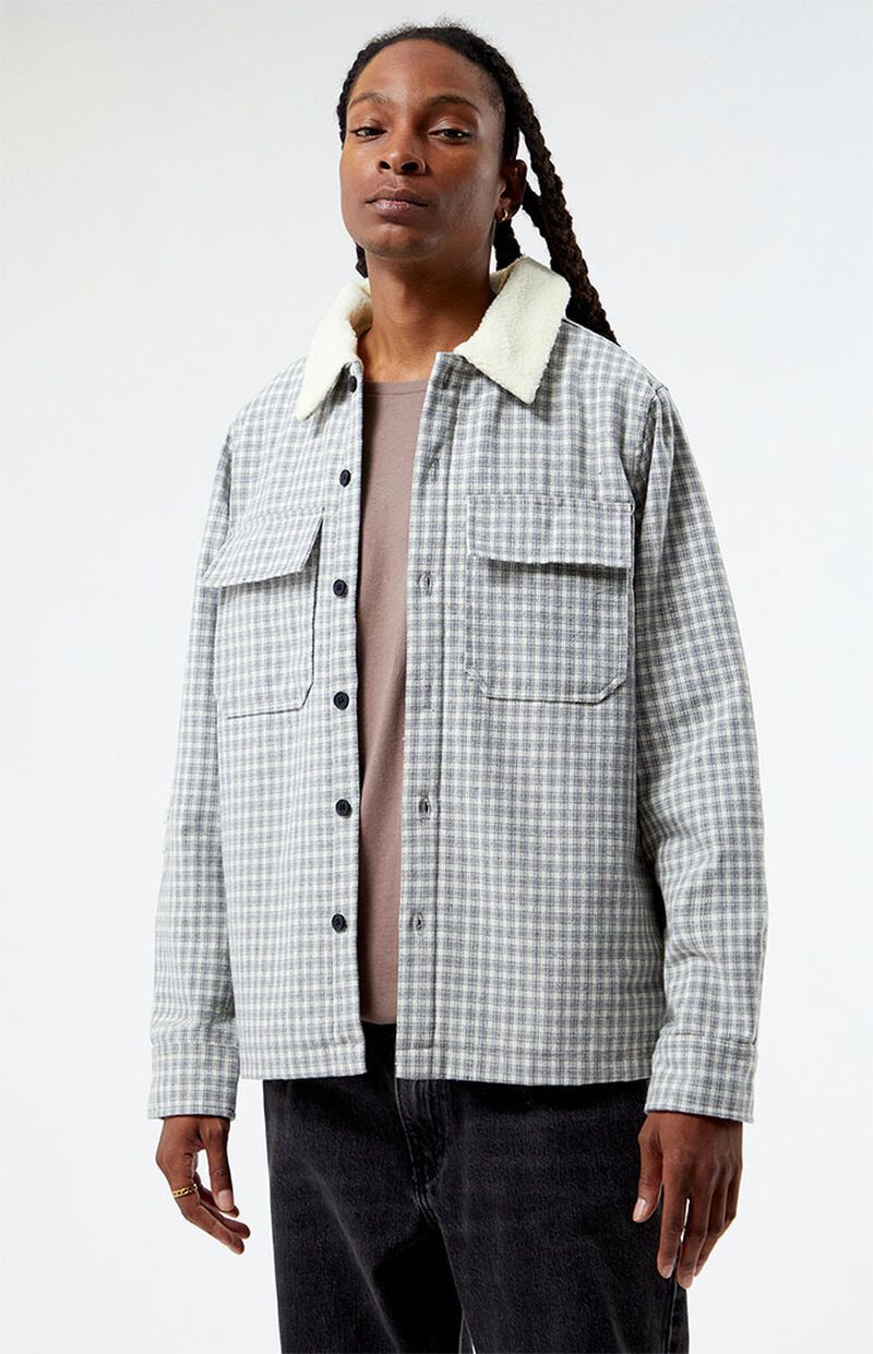 Other Plaid Sherpa Flannel Jacket Size US S / EU 44-46 / 1 - 1 Thumbnail