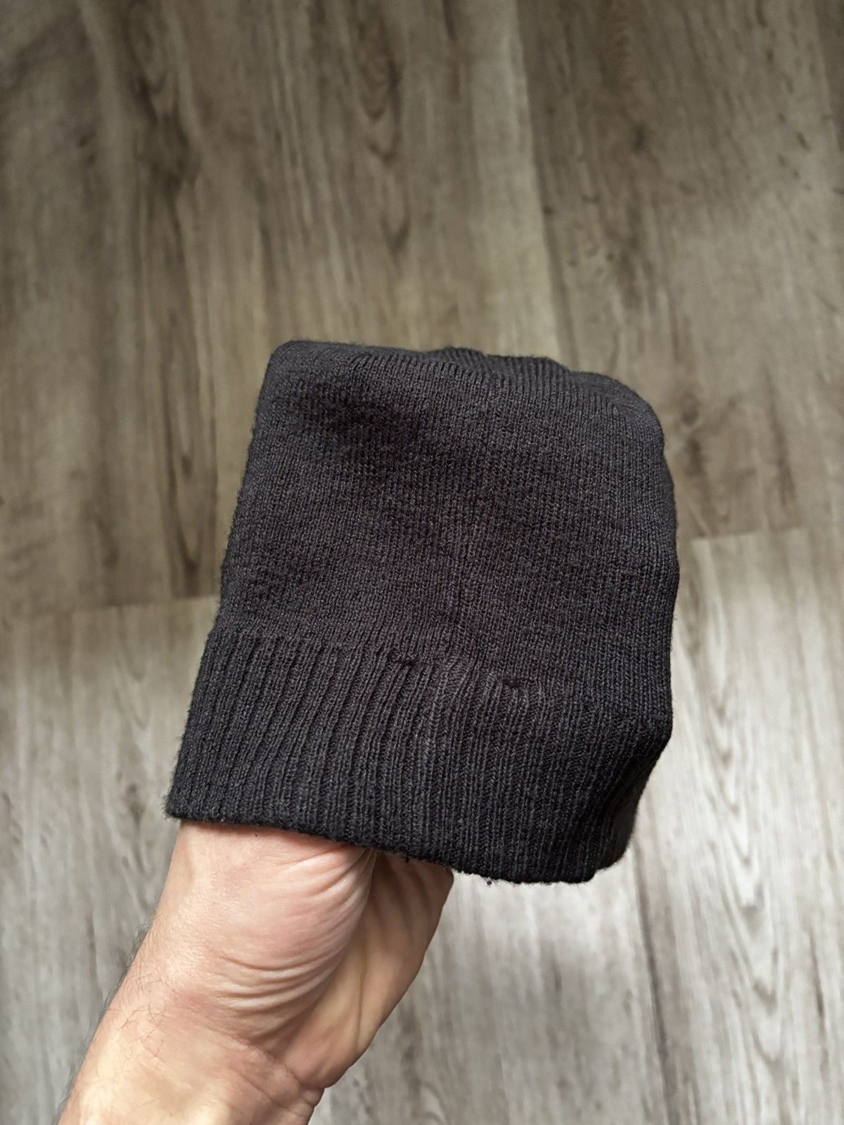 Adidas RARE Adidas Beanie Hat Black Stripes Logo 2010 Archive Size ONE SIZE - 6 Thumbnail
