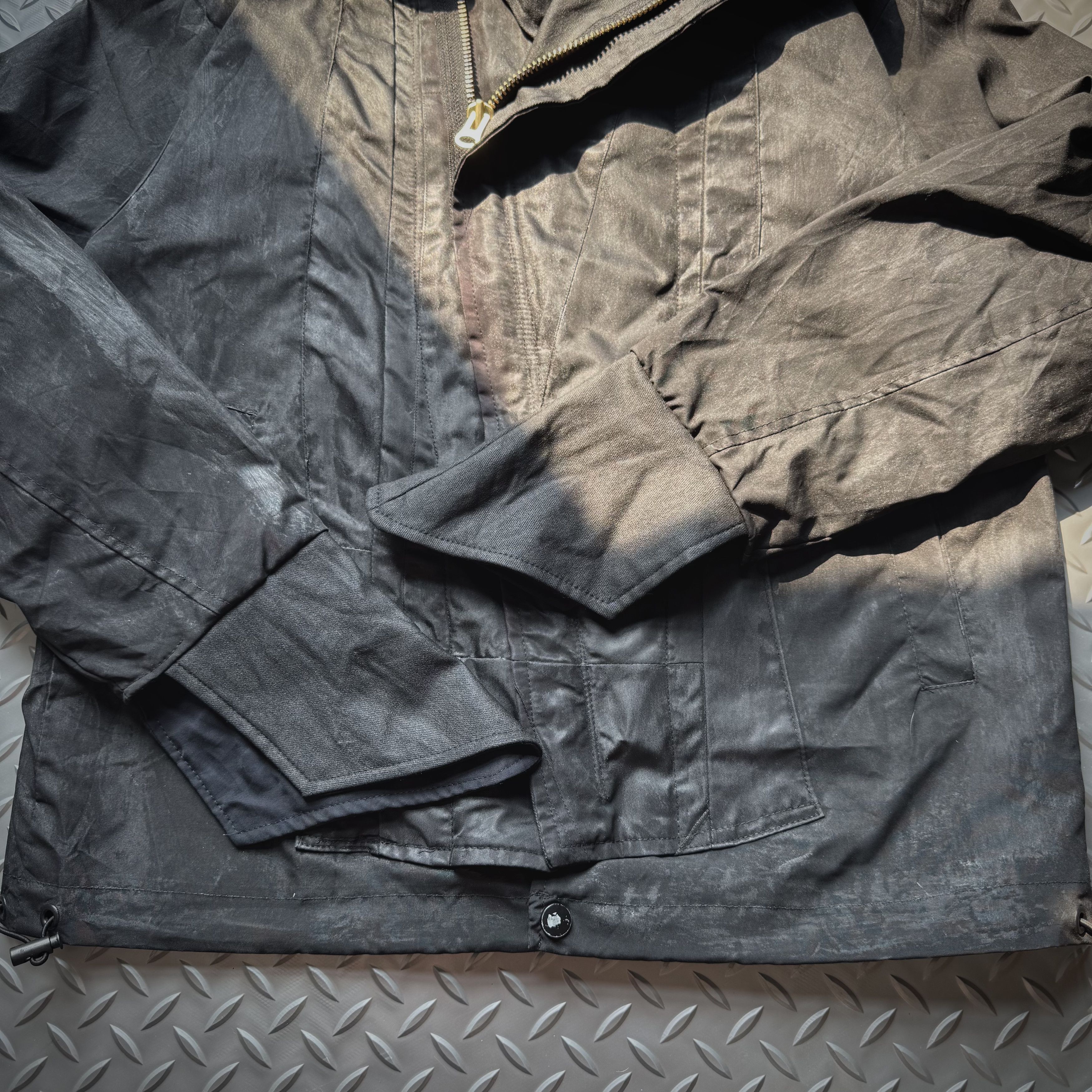 Japanese Brand Japanese Brand Asymmetrical Hooded Jacket Size US L / EU 52-54 / 3 - 3 Thumbnail