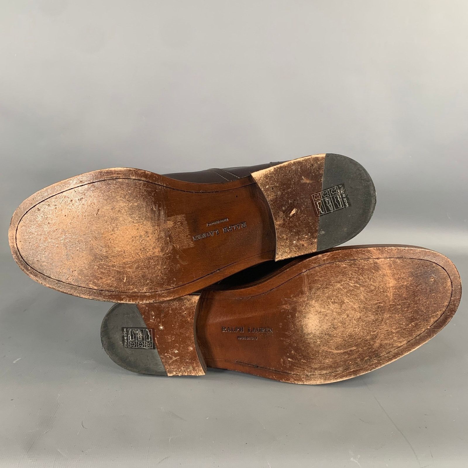Ralph Lauren RALPH LAUREN Size 11 Brown Leather Pull On Boots Size US 11 / EU 44 - 5 Thumbnail