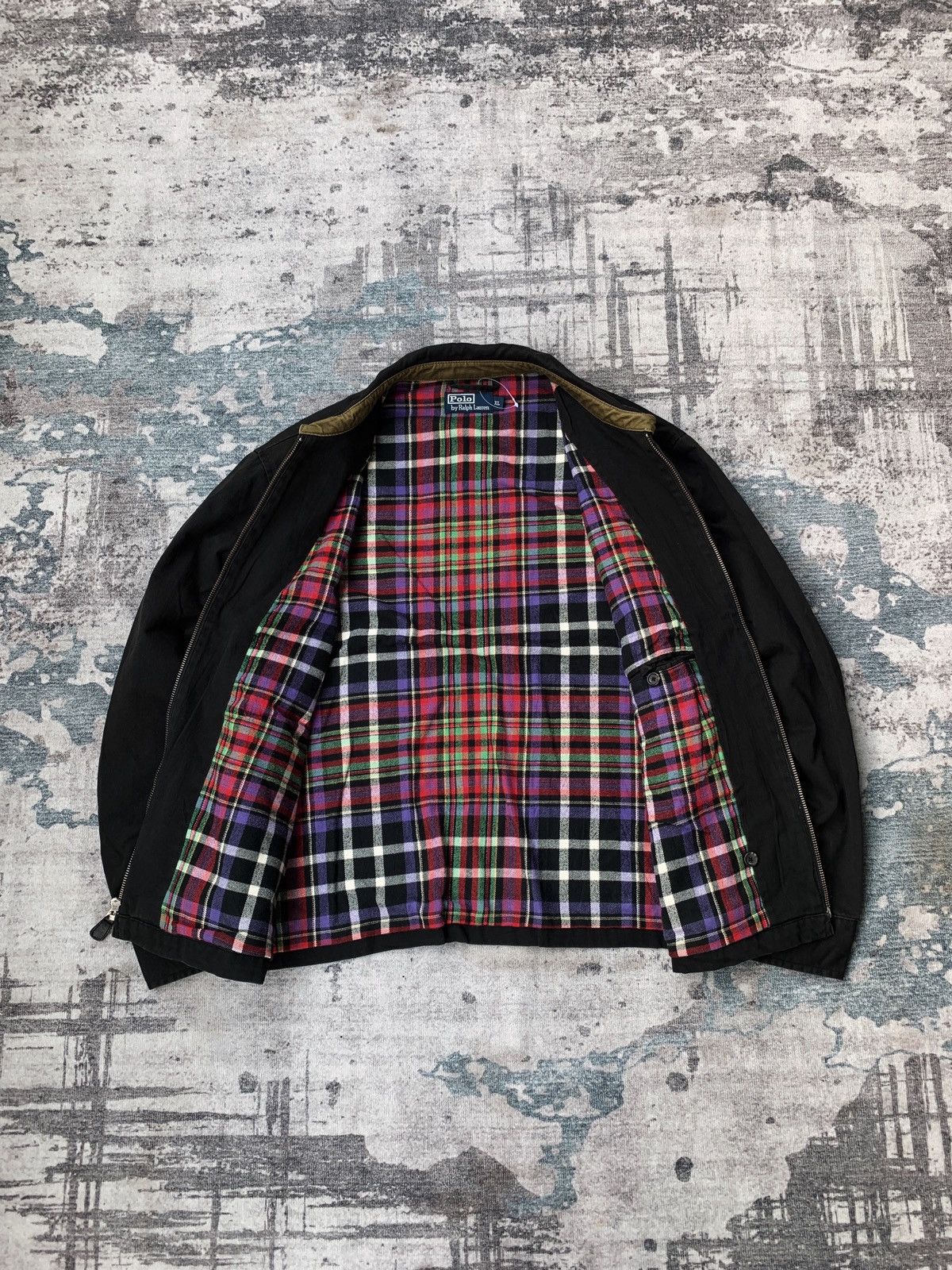 Polo Ralph Lauren Workjacket 90s Polo raplh lauren black Size US XL / EU 56 / 4 - 3 Thumbnail