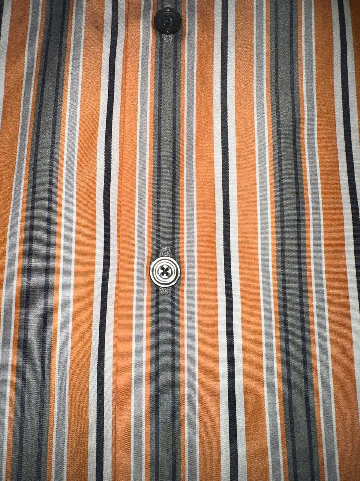 Hermes Men’s HERMES Striped Men's Shirt Cotton Shirt Collar 43/17 Size US L / EU 52-54 / 3 - 3 Thumbnail