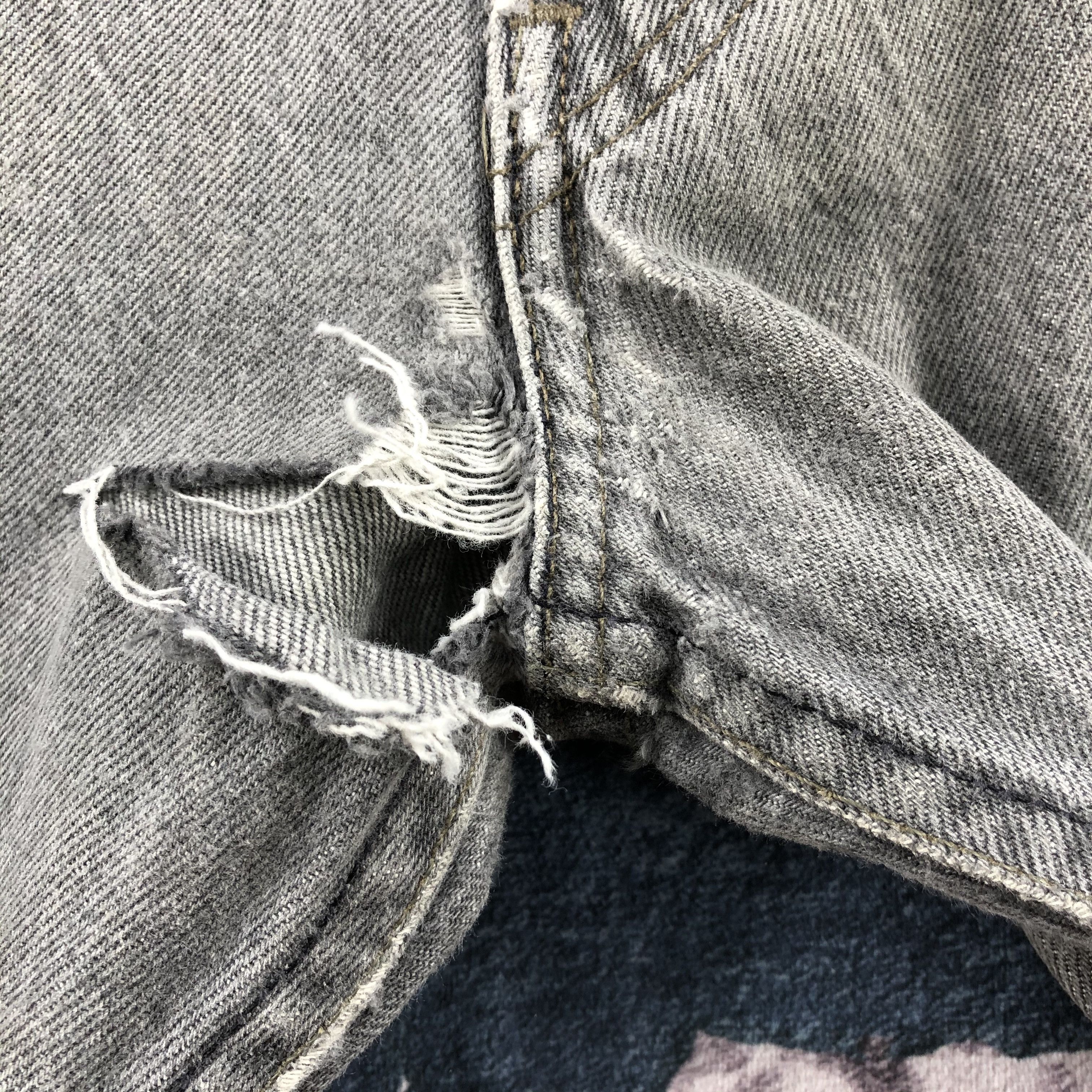 Levi's Vintage 90s Ash Gray Levis 501 Jeans-JM2338 Size US 40 / EU 56 - 12 Thumbnail
