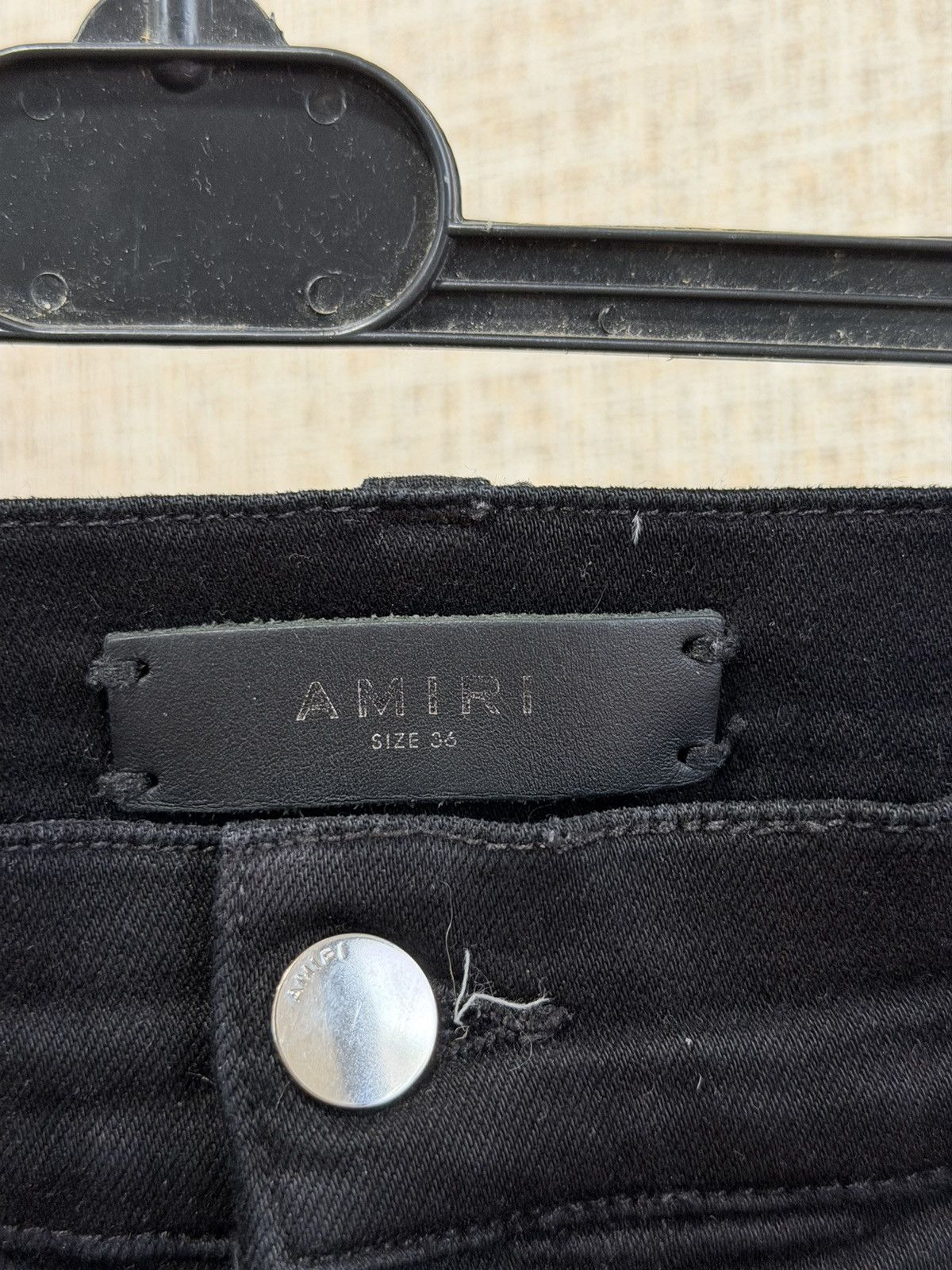 Amiri AMIRI DISTRESSED SLIM JEANS Size US 36 / EU 52 - 7 Thumbnail