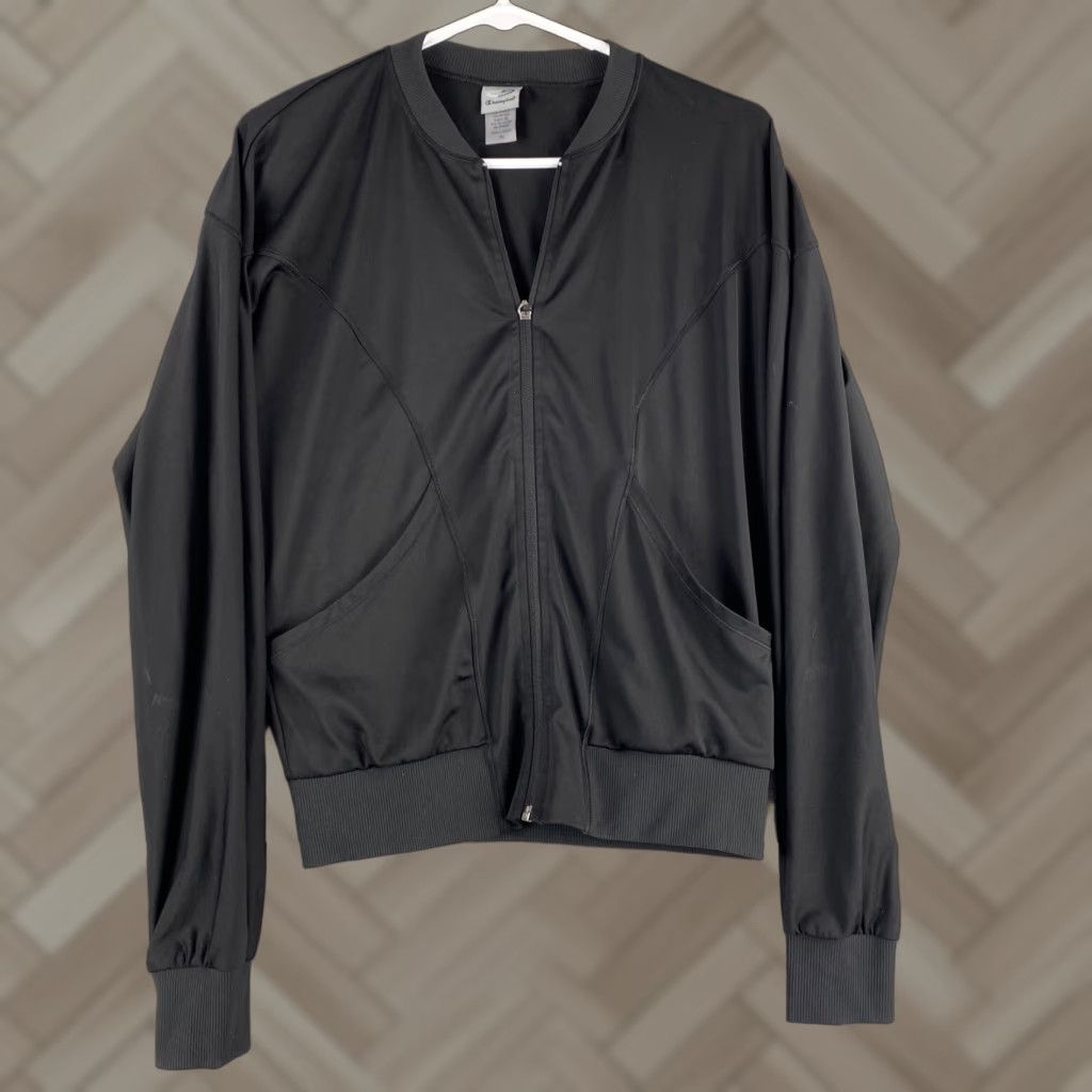 Champion Champion Womens Zip Active Wear Top Long Sleeve Jacket Black XS Regular / 49-22 Size XS / US 0-2 / IT 36-38 - 1 Thumbnail