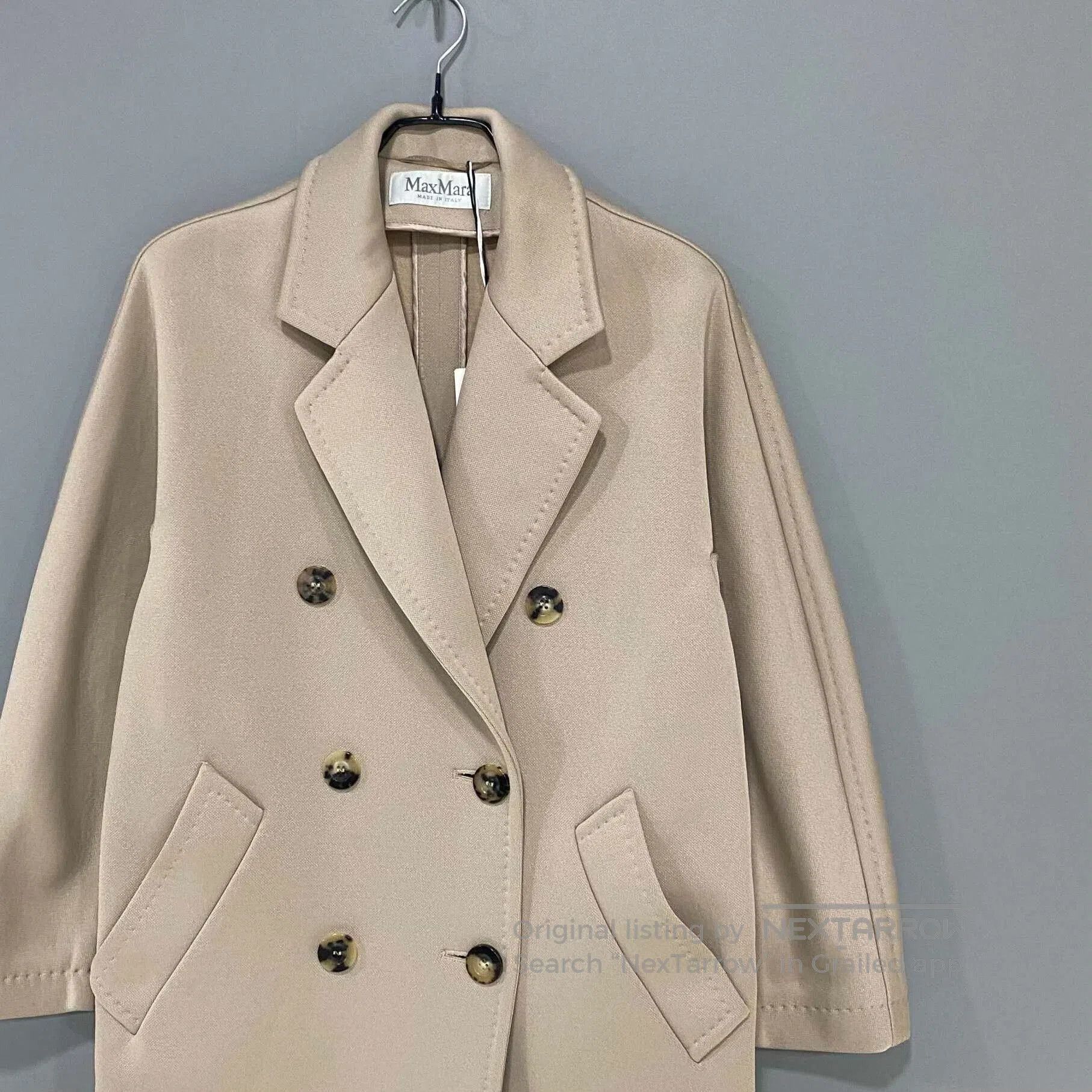 Other maxmara 101801 coat in beige color. Size US S / EU 44-46 / 1 - 2 Thumbnail