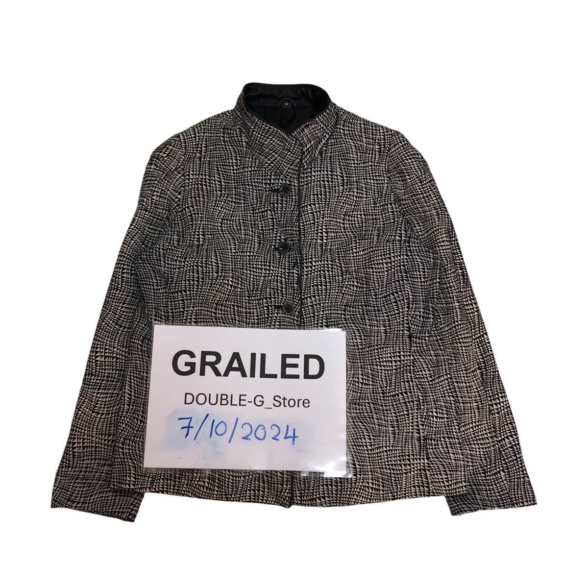 Japanese Brand Tokyo Fur Genuine Leather Jacket Double Pocket Issey Miyake Size US M / EU 48-50 / 2 - 1 Thumbnail