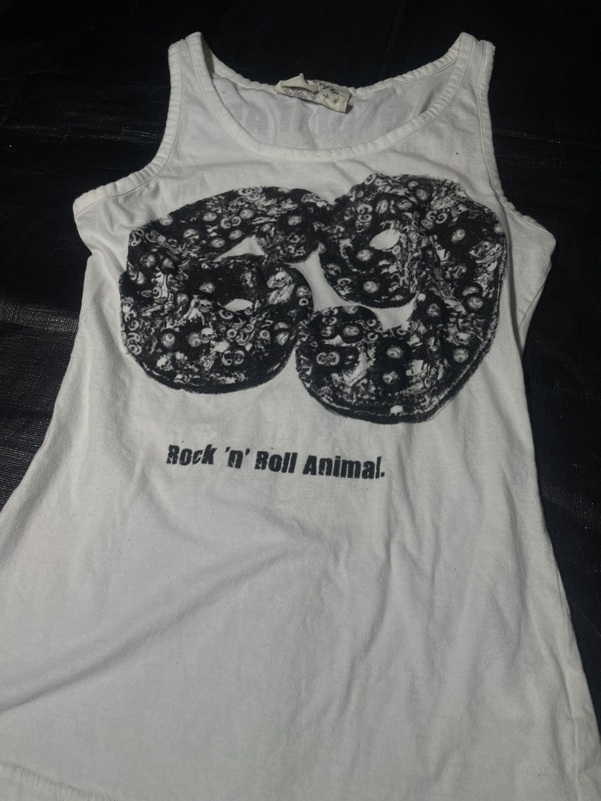 Japanese Brand Rock ’N’ Roll Animal Graphic Tank — Double-Sided Print Size S / US 4 / IT 40 - 1 Thumbnail