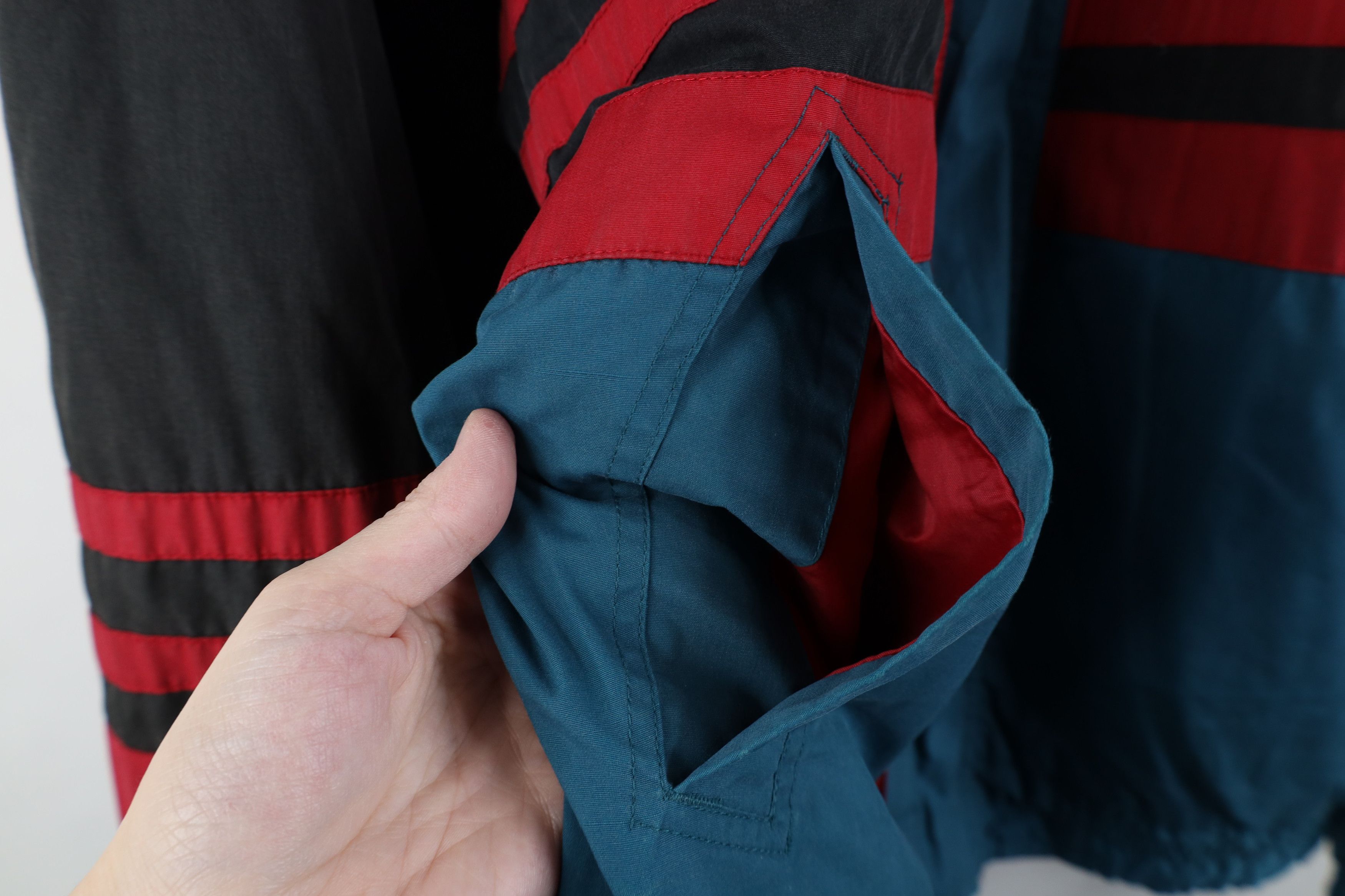 Vintage Vintage 90s Streetwear Reversible Hooded Sailing Jacket Size US XL / EU 56 / 4 - 6 Thumbnail