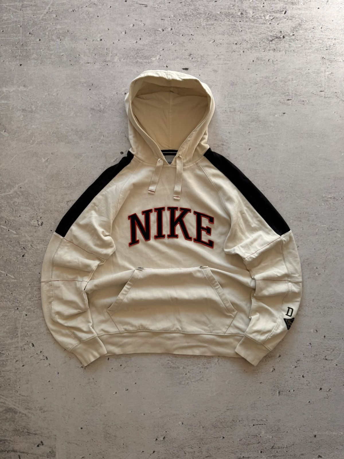 Nike × Vintage NIKE VINTAGE CENTER LOGO OVERSIZE BOXY HOODIE Size US S / EU 44-46 / 1 - 1 Thumbnail
