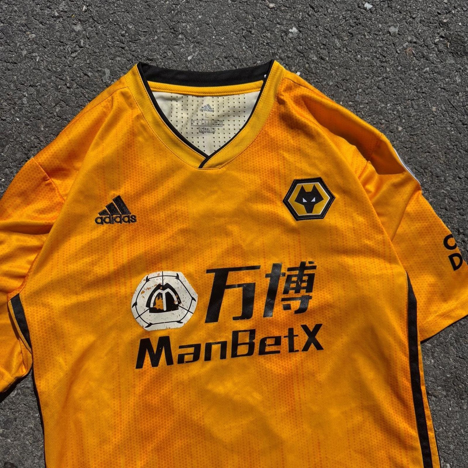 Adidas Adidas Wolves DEPT CALI Jersey 2019 – Size Large Size US L / EU 52-54 / 3 - 3 Thumbnail