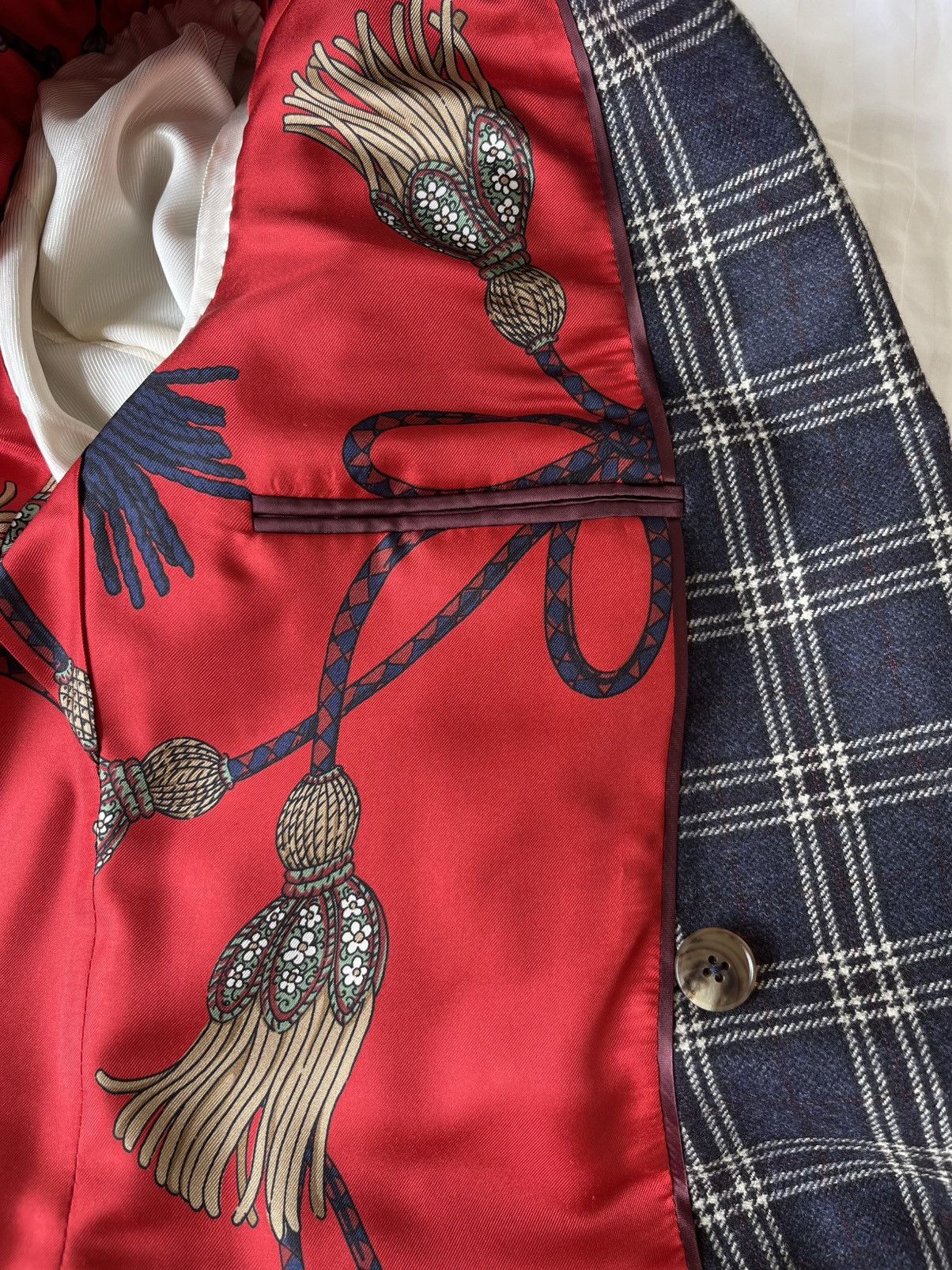 Gucci Gucci Double-Breasted Woolen Suit Size 46R - 10 Thumbnail