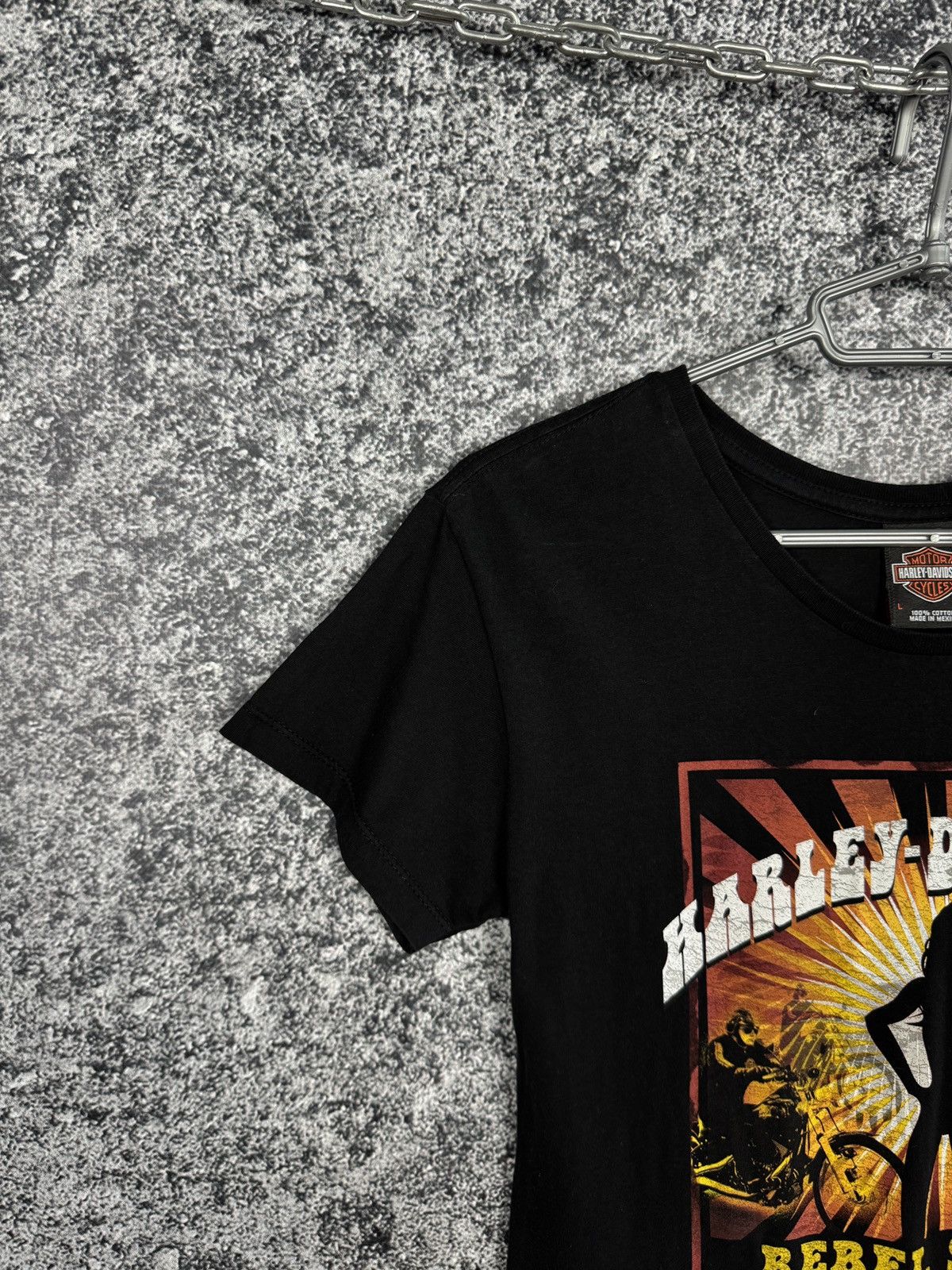 Harley Davidson Harley Davidson Rebel Spirit Motorcycle T-Shirt Bravado Sz L Size L / US 10 / IT 46 - 3 Thumbnail