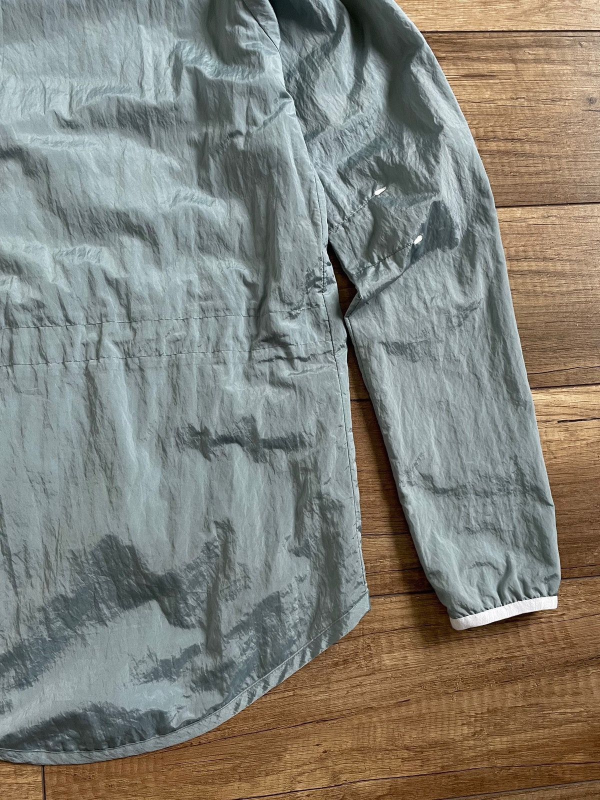Nike Nike Womens Grey Silver Tech Hooded Windbreaker Jacket Size XS / US 0-2 / IT 36-38 - 8 Thumbnail