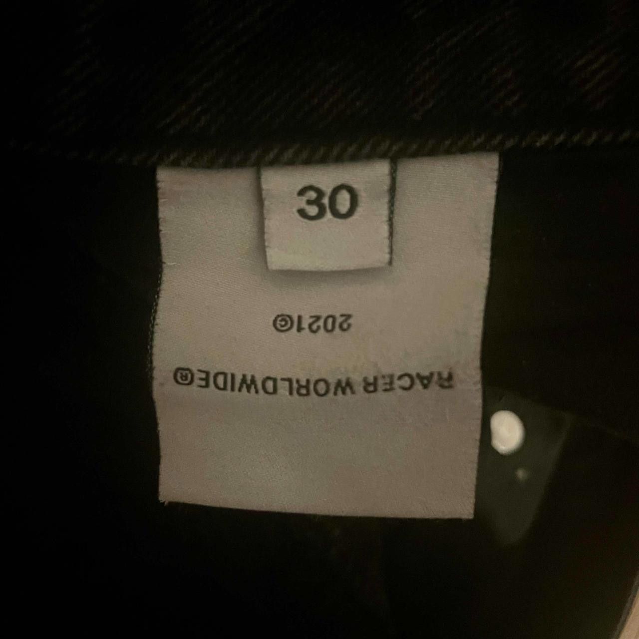 Racer Worldwide Racer Worldwide Black Patch Denim Size - M (30) Size US 30 / EU 46 - 6 Thumbnail
