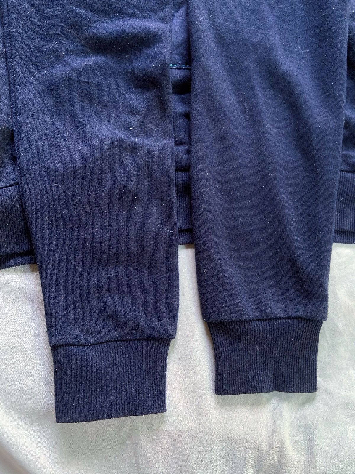 Japanese Brand SELECTED INDIGO PATCHWORK SWEATSHIRT Size US L / EU 52-54 / 3 - 9 Thumbnail