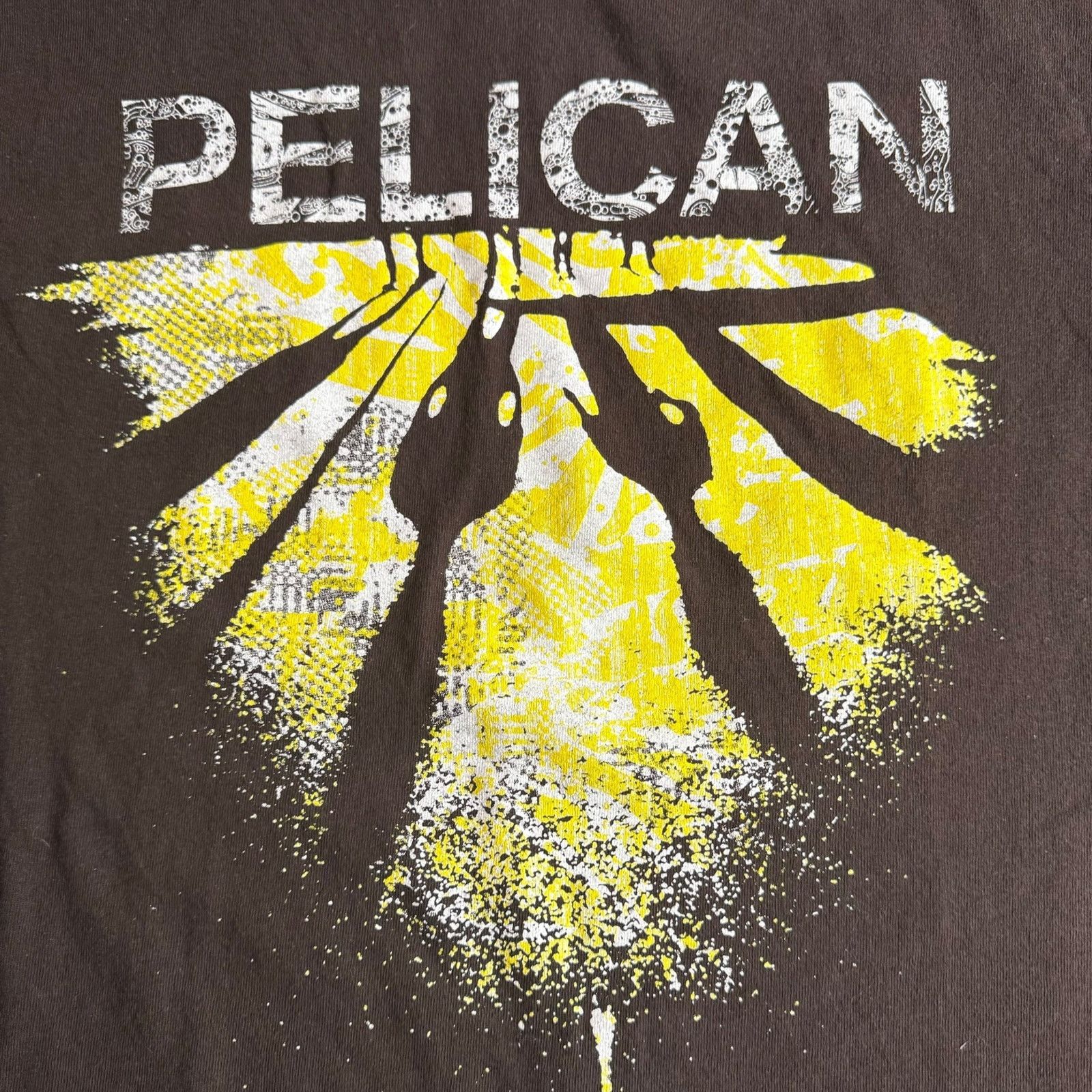 Band Tees Pelican Band City Of Echoes - Silhouettes Brown Shirt Size M Size US M / EU 48-50 / 2 - 2 Thumbnail