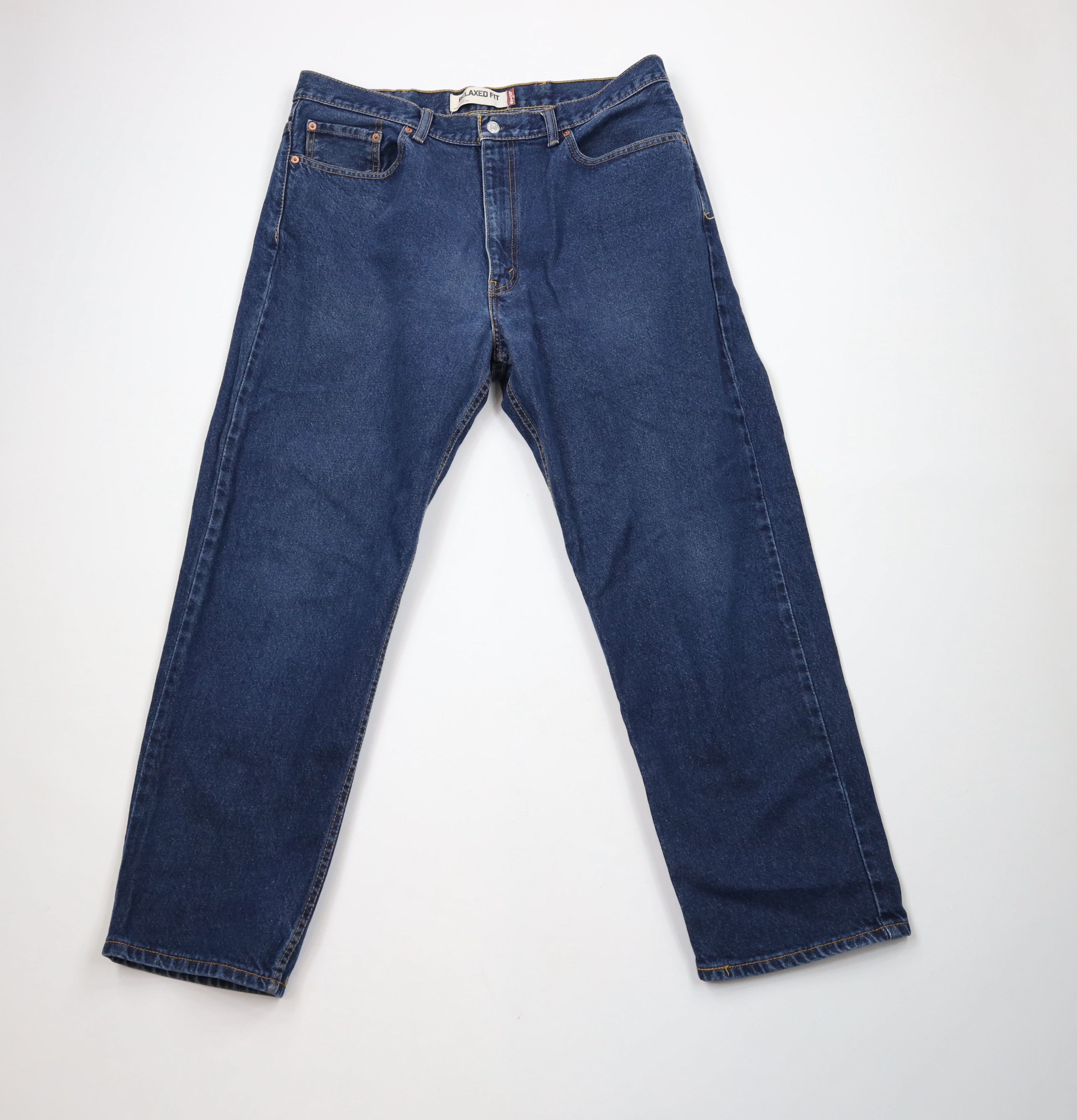 Levi's × Vintage Vintage Y2K Levis 550 Baggy Fit Denim Jeans Blue Cotton Size US 38 / EU 54 - 1 Thumbnail
