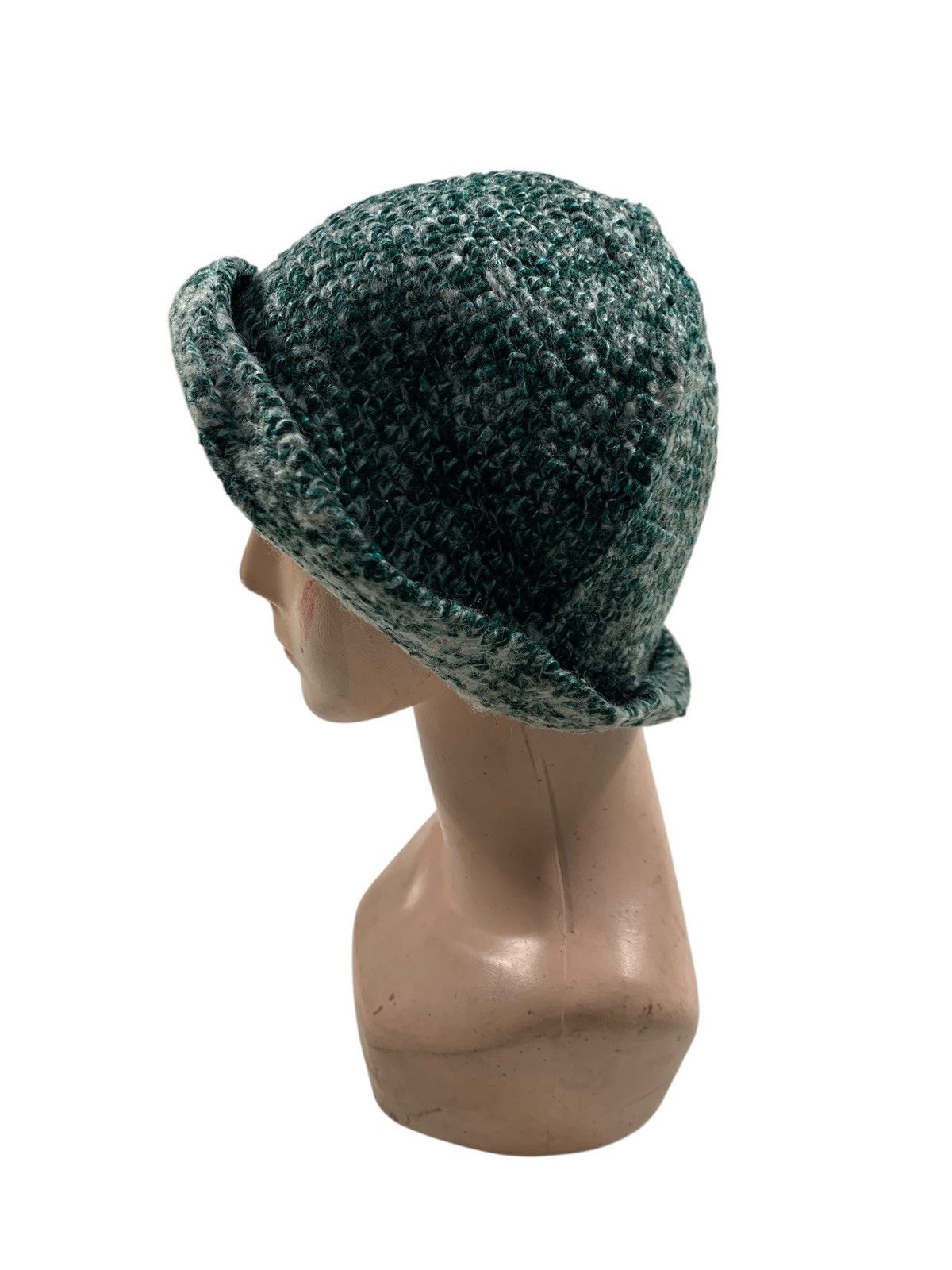 Kapital Crochet knitted handmade beanie hats rare Size ONE SIZE - 2 Thumbnail