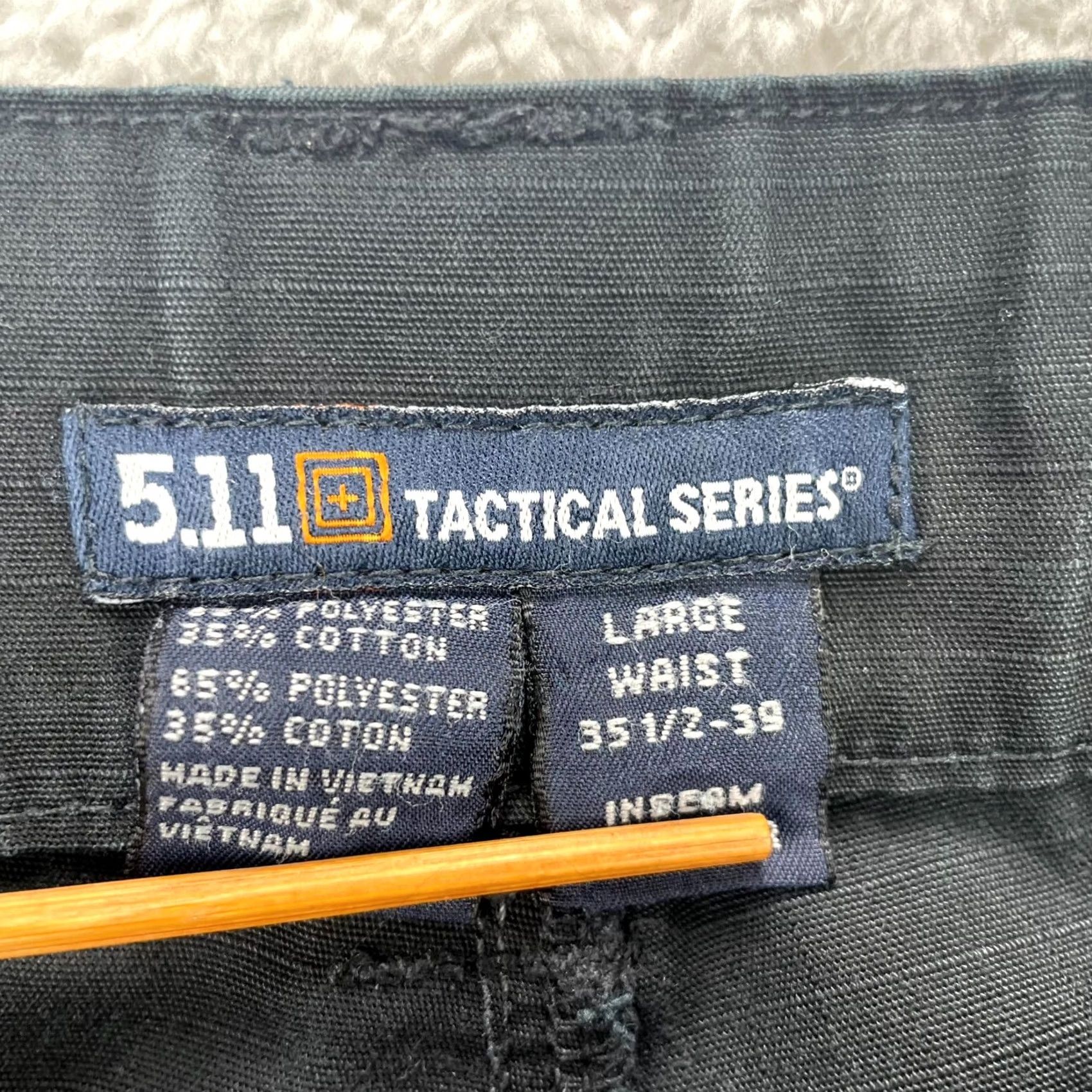 Vintage VINTAGE 511 Tactical Pants Mens Large Black Cargo Workwear Combat Hiking Utility Outdoor Size US 33 - 6 Thumbnail