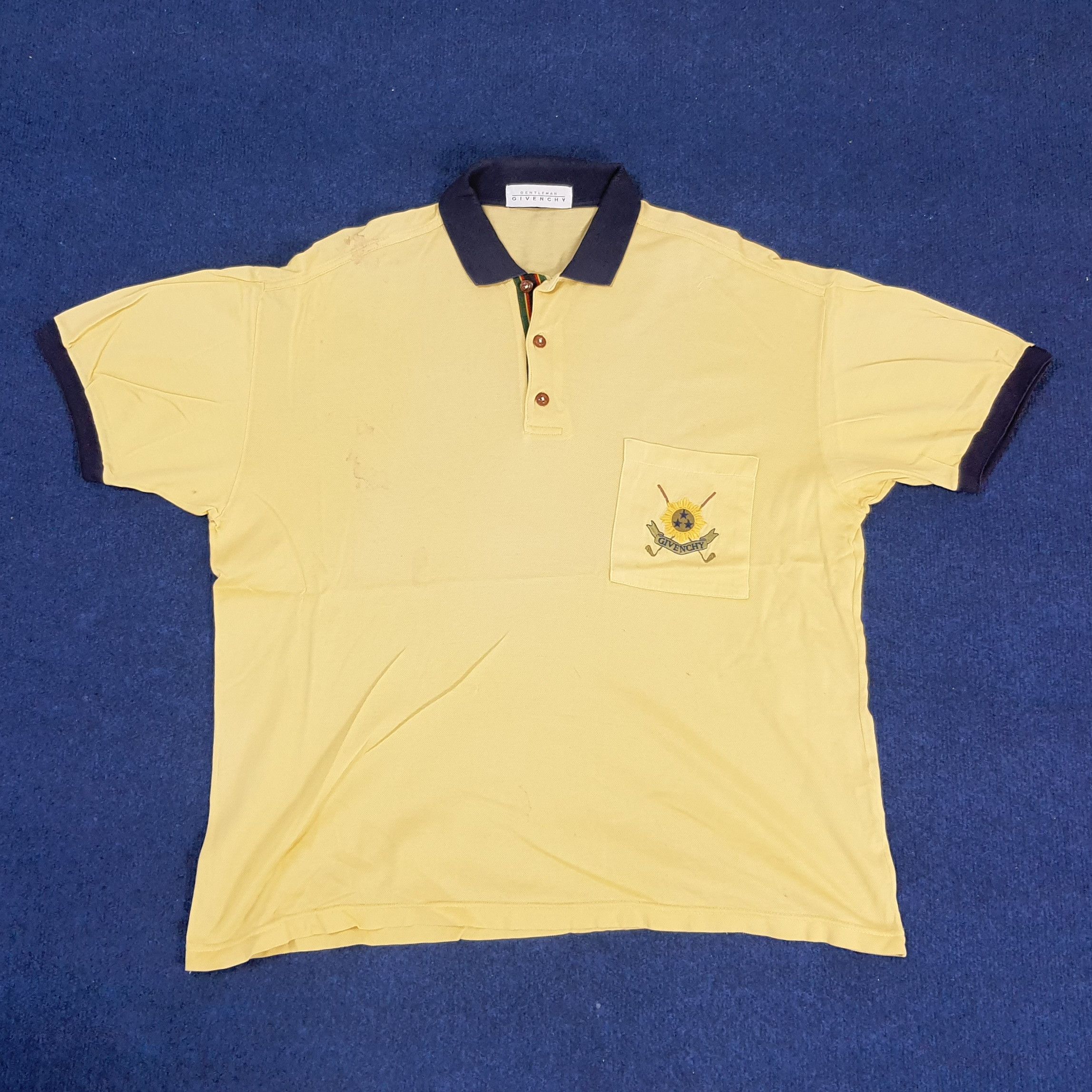 Givenchy × Vintage Vintage Givenchy Designer Polo Shirt Size US XL / EU 56 / 4 - 1 Thumbnail