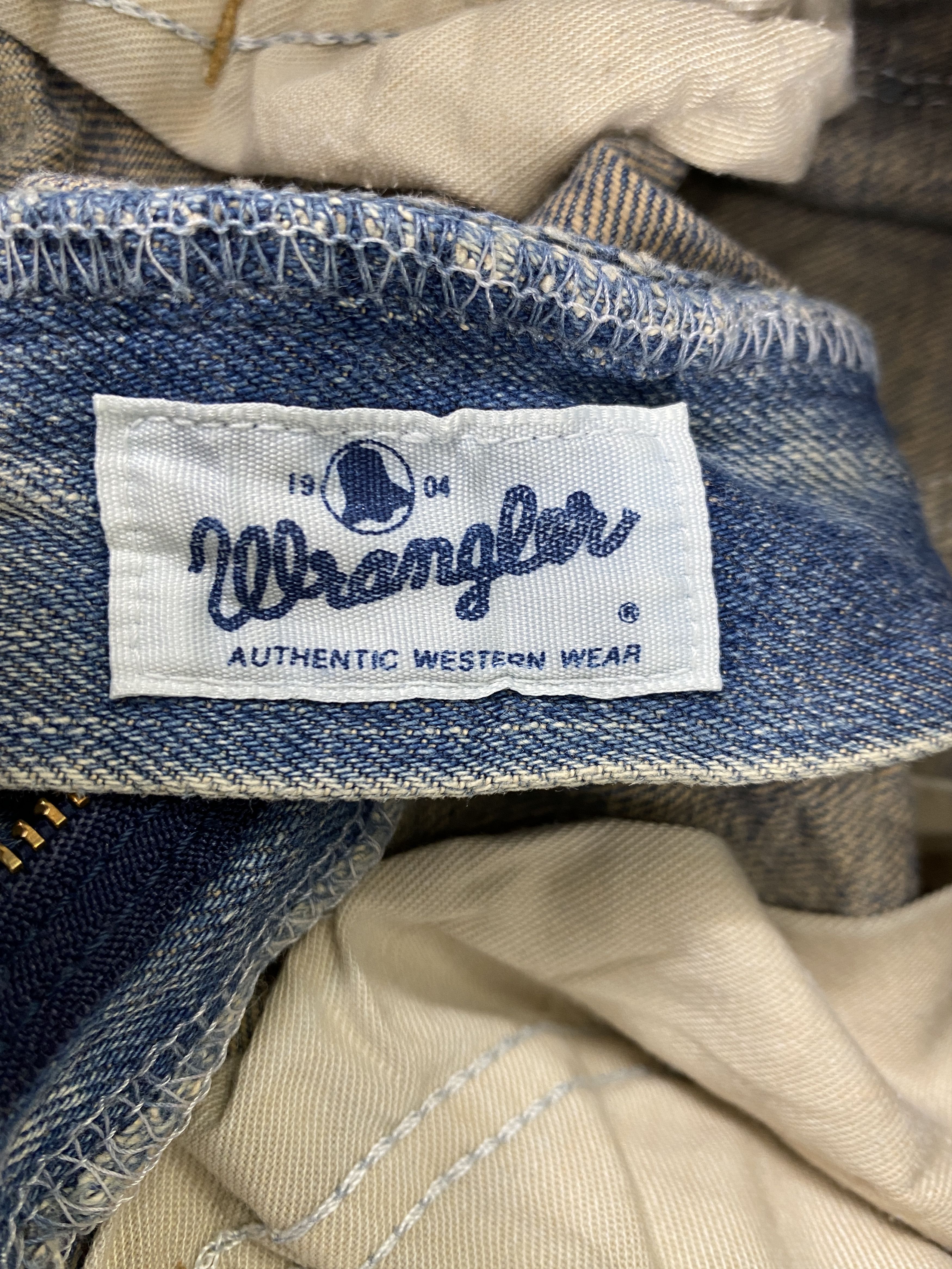 Japanese Brand Vintage Wrangler Flare Jeans 27x33.5 Denim- JN3804 Size US 27 - 9 Thumbnail