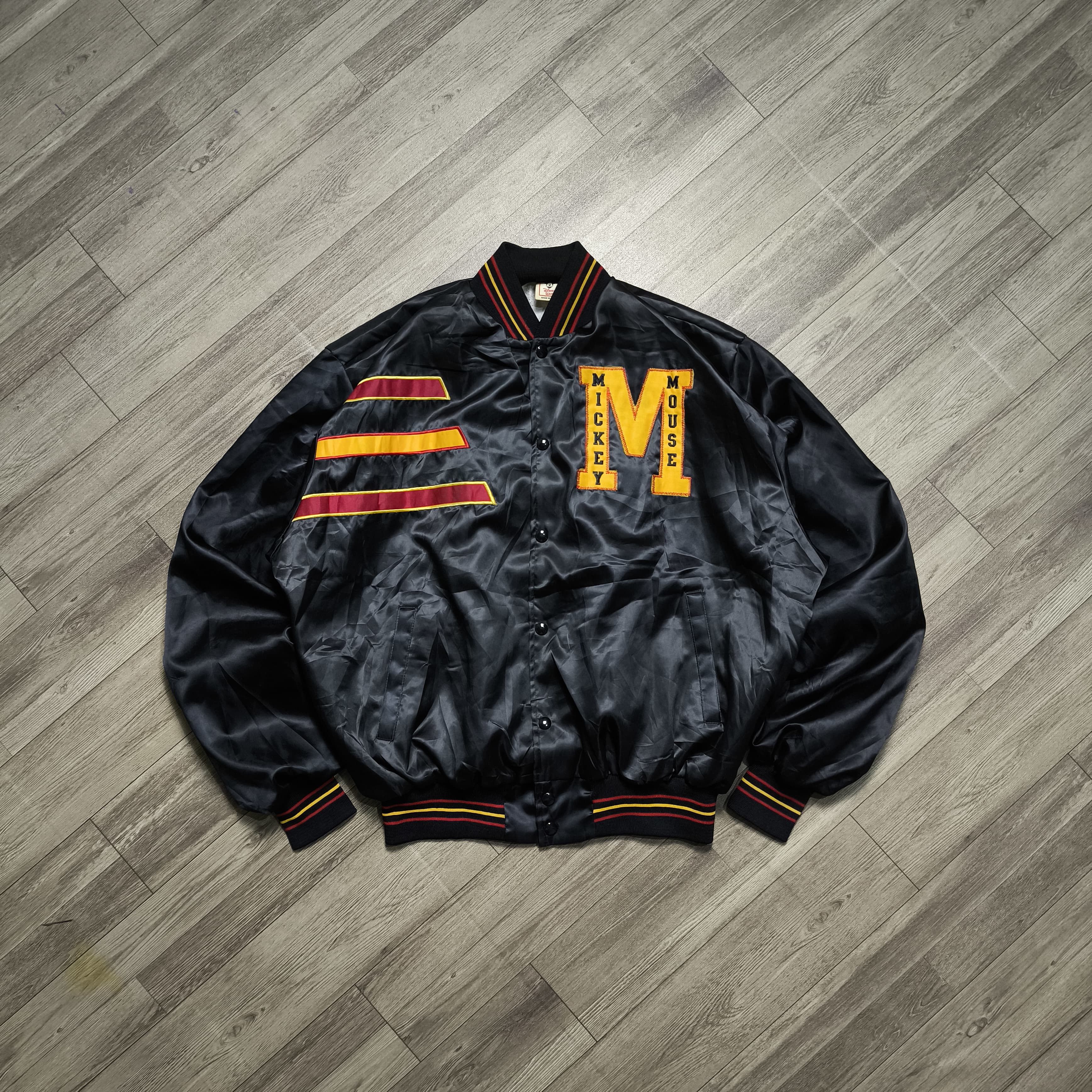 【専用】Vintage JH Silk Disney Bomber Jacket Vintage Disney Jacket JH Silk Bomber Mickey Mouse Minnie