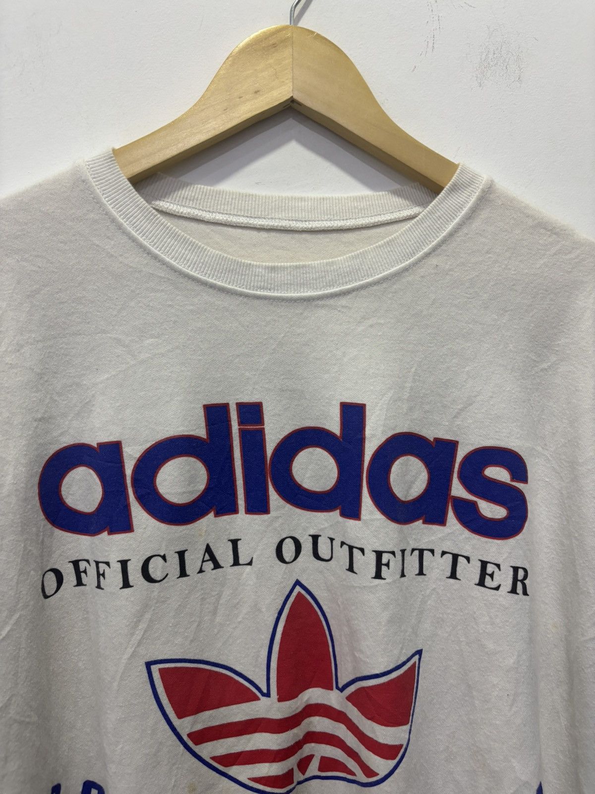 Adidas Vintage Adidas 1988 Olympic Team Sweatshirt Size US XXL / EU 58 / 5 - 3 Thumbnail