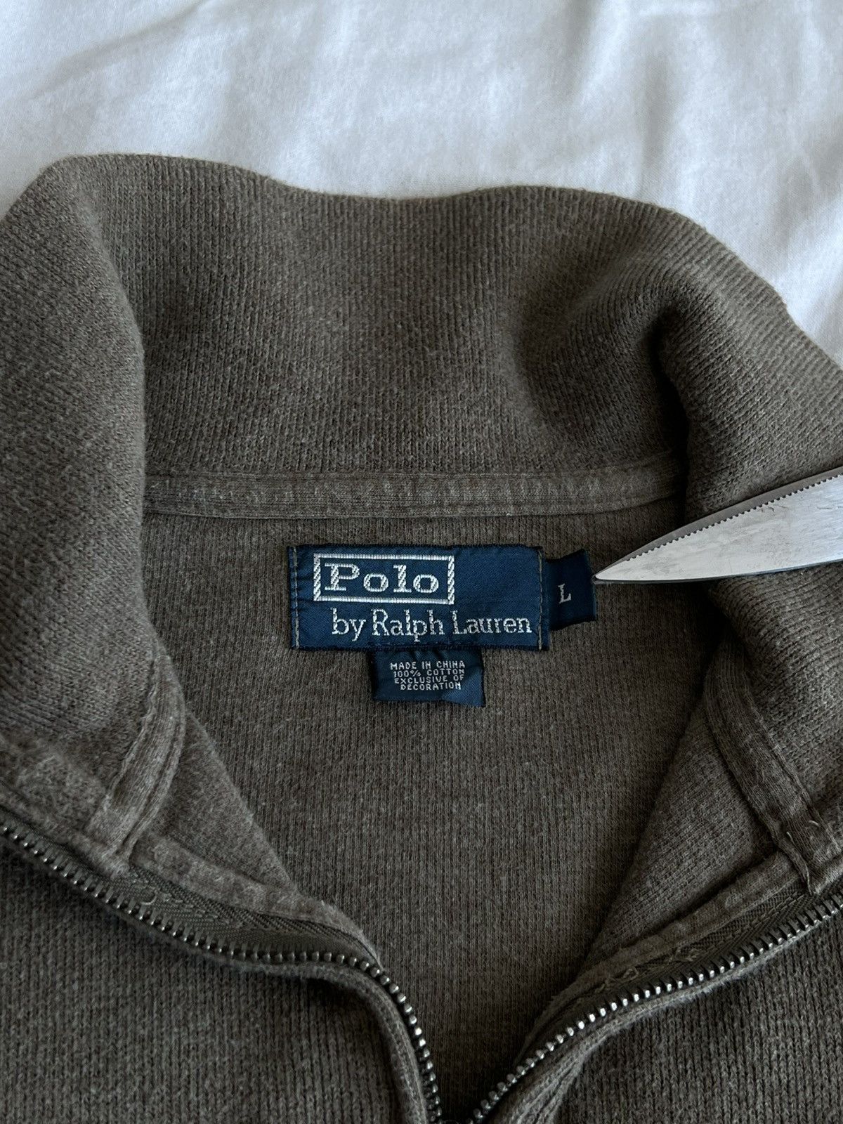 Polo Ralph Lauren Polo Ralph Lauren 1/4 zip Size US L / EU 52-54 / 3 - 6 Thumbnail