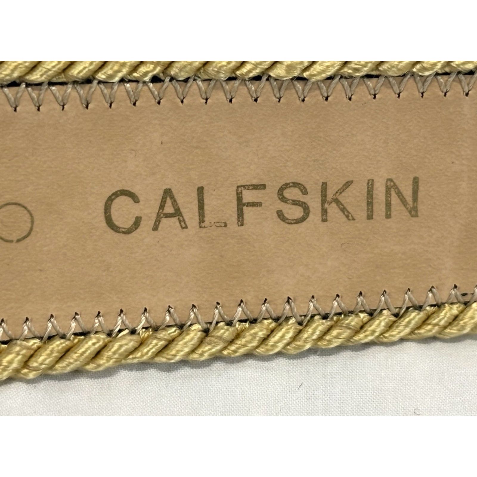 Vintage VINTAGE Joan & David Navy Calfskin Leather Belt Womens M 1.5” Gold Cord Trim Military Nautical 80s Mens Women Girls Size ONE SIZE - 7 Thumbnail