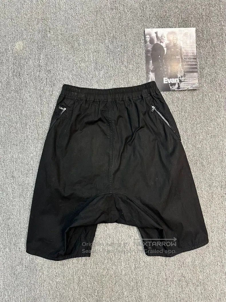 Rick Owens Rick Owens Black Workwear Shorts. Size US 40 / EU 56 - 2 Thumbnail