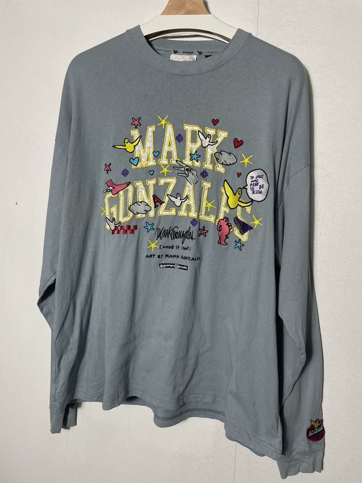 Japanese Brand Mark Gonzales Art Streetwear Shirt Size US M / EU 48-50 / 2 - 2 Thumbnail