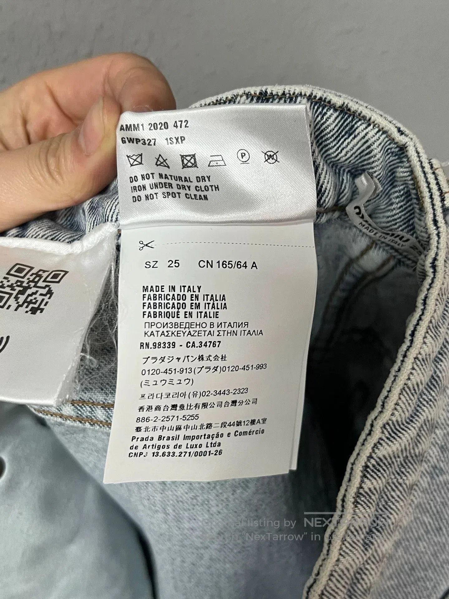 Miu Miu Miu Miu Vintage High Waist Jeans. Size 25" / US 0 / IT 36 - 5 Thumbnail