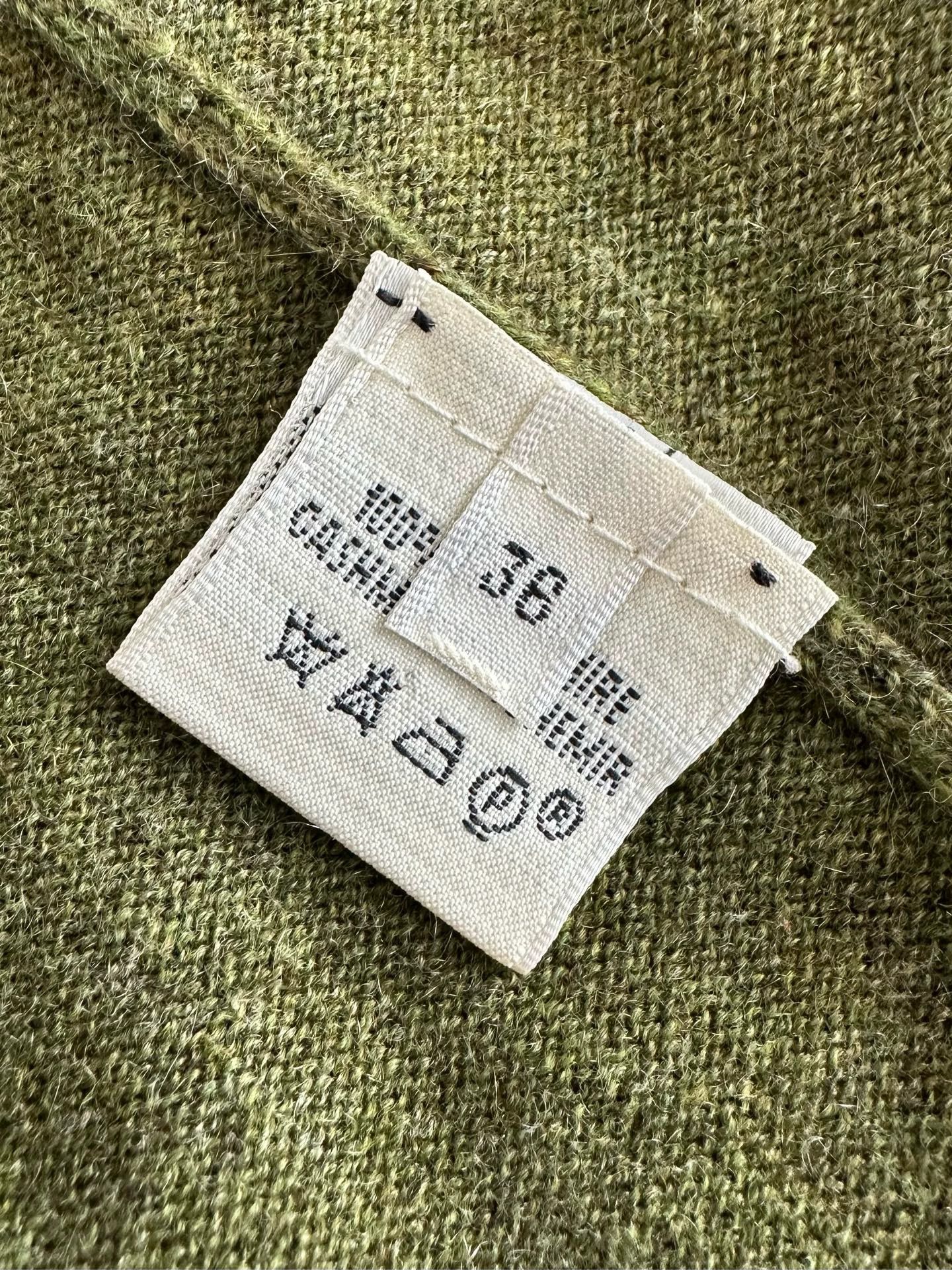 Hermes Hermes Gaultier solid green cashmere cardigan women's mid-l Size XS / US 0-2 / IT 36-38 - 9 Thumbnail