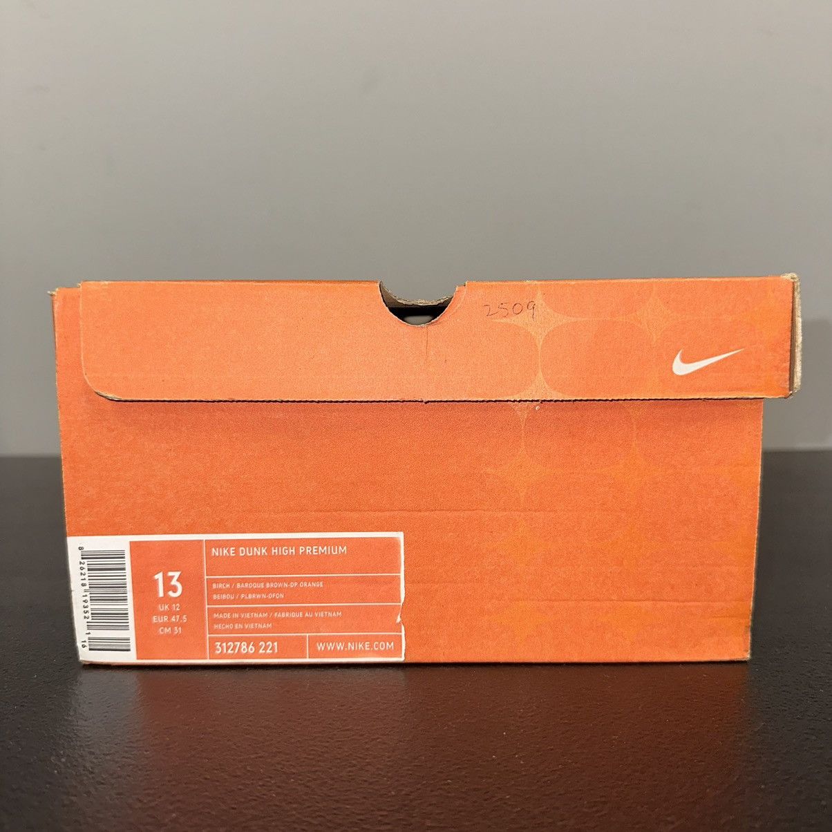 Nike Size 13 - New 2006 Nike Dunk High "Alpha Culture" 312786 221 Size US 13 / EU 46 - 6 Thumbnail