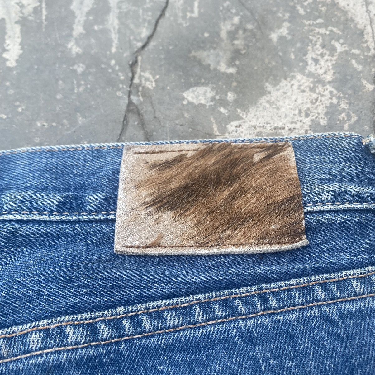 Fiorucci FIORUCCI Distressed Selvedge Jeans Size 27" / US 4 / IT 40 - 10 Thumbnail