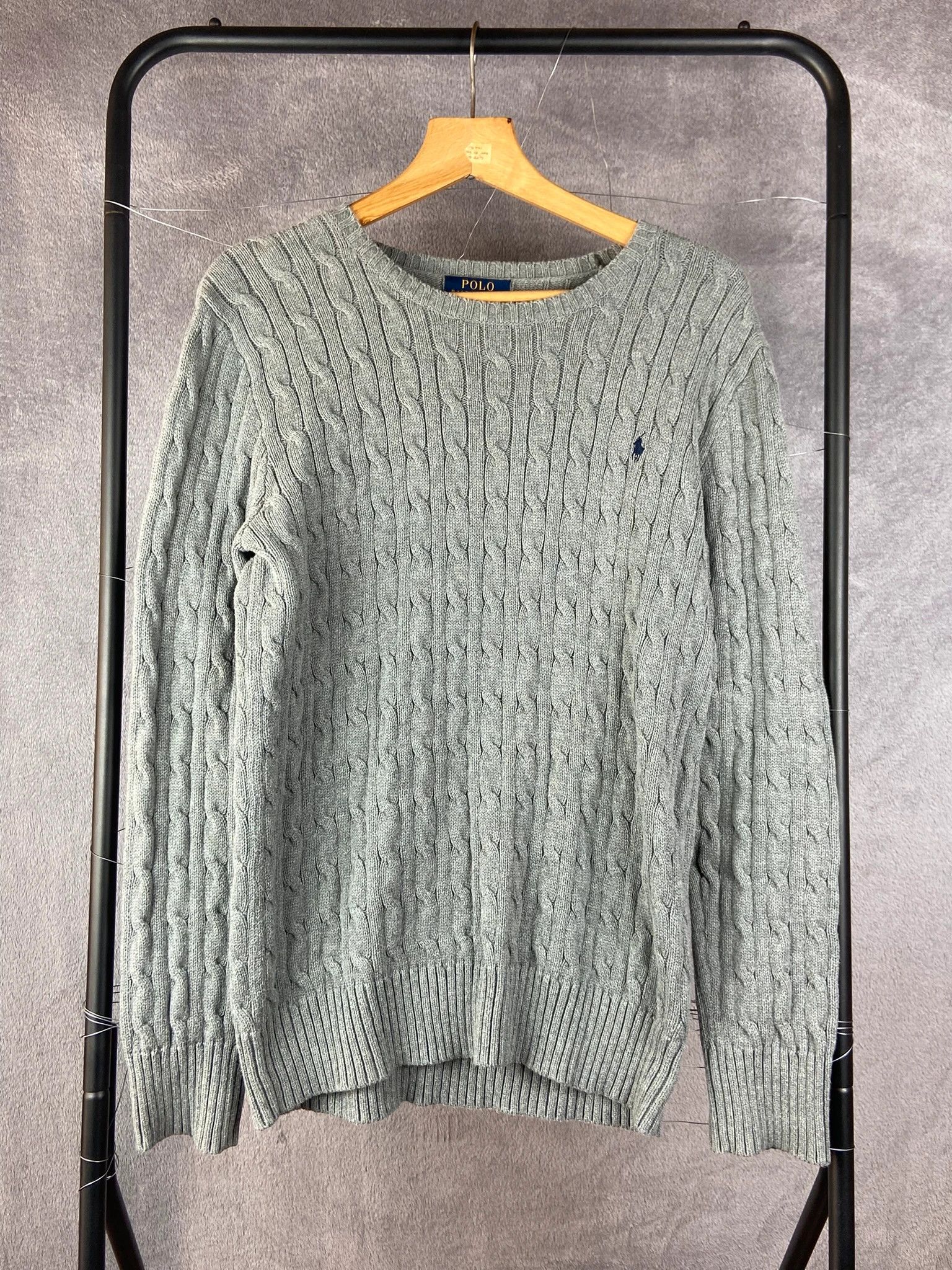 Ralph Lauren Ralph Lauren sweater grey vintage retro streetwear casual Size US XL / EU 56 / 4 - 1 Thumbnail