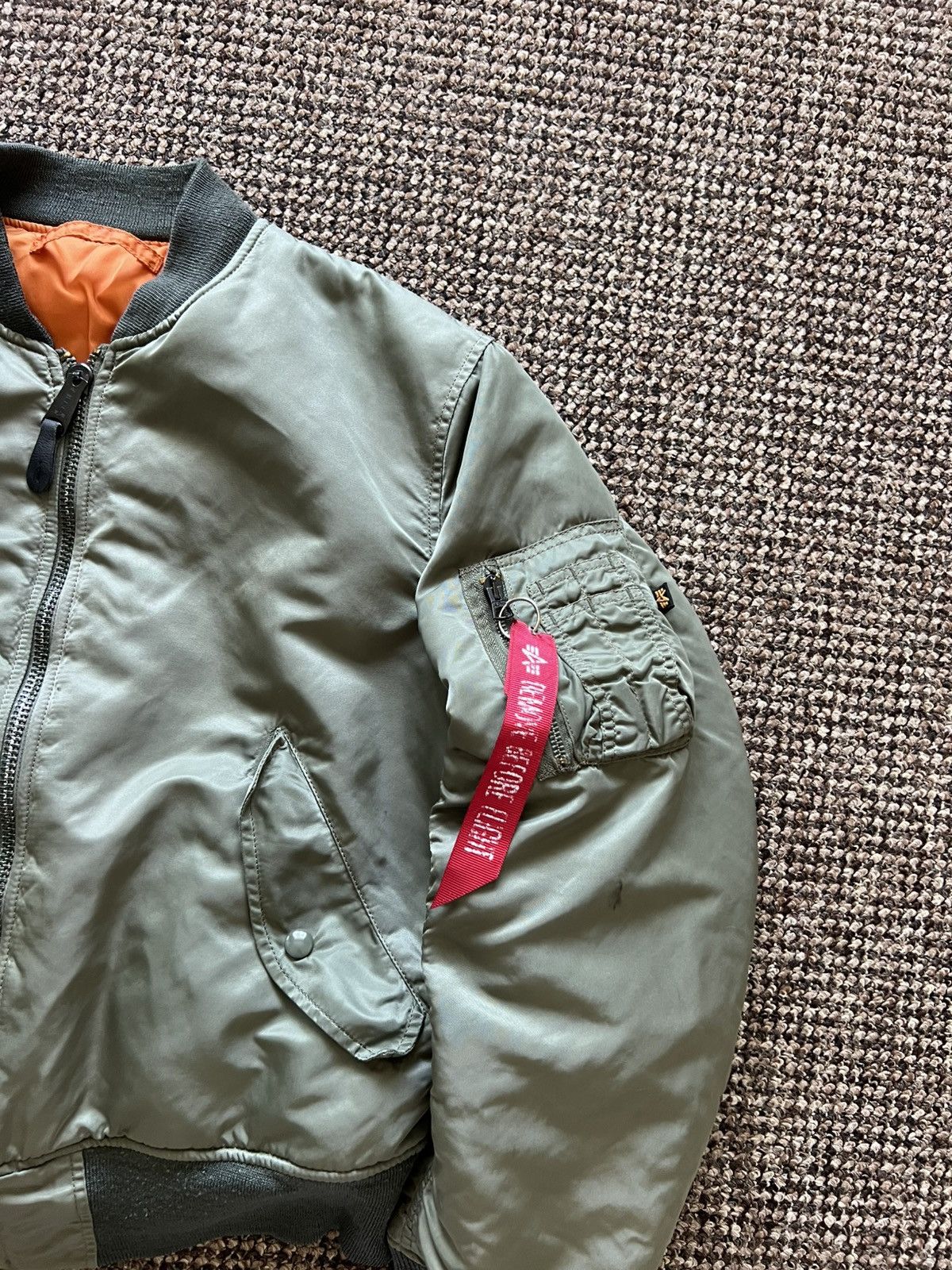 Alpha Industries Vintage Alpha Industries USAF MA-1 Reversible Bomber Jacket Size US M / EU 48-50 / 2 - 4 Thumbnail