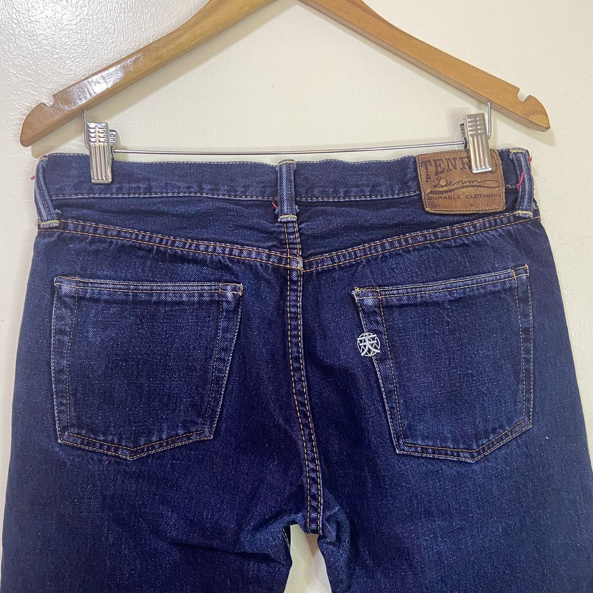Japanese Brand Kurashiki Tenryo Denim Color Revolution Selvedge Denim Jeans Size US 33 - 9 Thumbnail