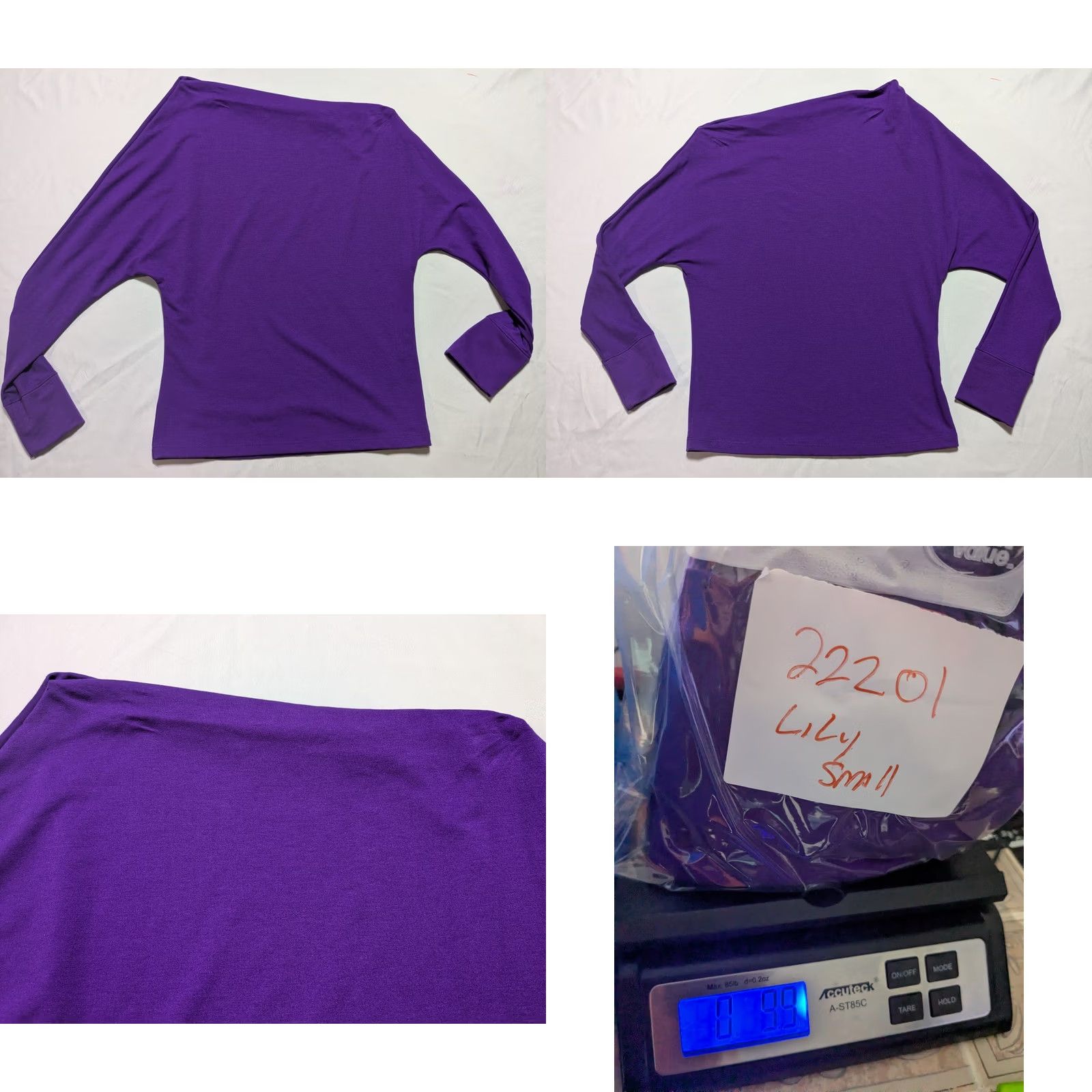 Lilly Pulitzer Lilly Pulitzer Sheera One Shoulder - Women Small Purple Long Sleeve Top EUC Shirt Blouse Womens Pant? Size S / US 4 / IT 40 - 9 Thumbnail