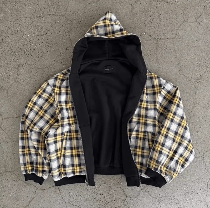 Japanese Brand Printed Double Sided Large Zipper Hoodie Size US S / EU 44-46 / 1 - 4 Thumbnail