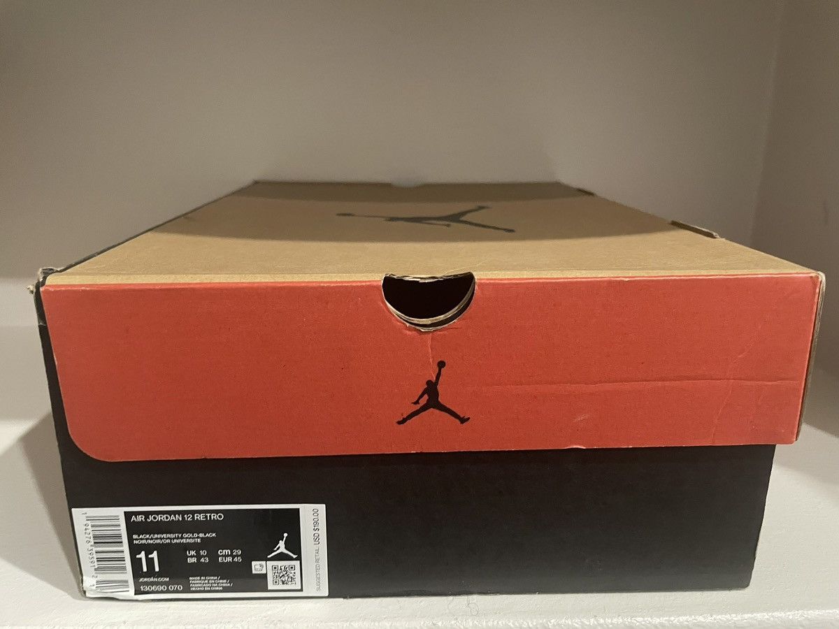 Jordan Brand × Nike Air Jordan 12 Retro 'University Gold' Size US 11 / EU 44 - 10 Thumbnail