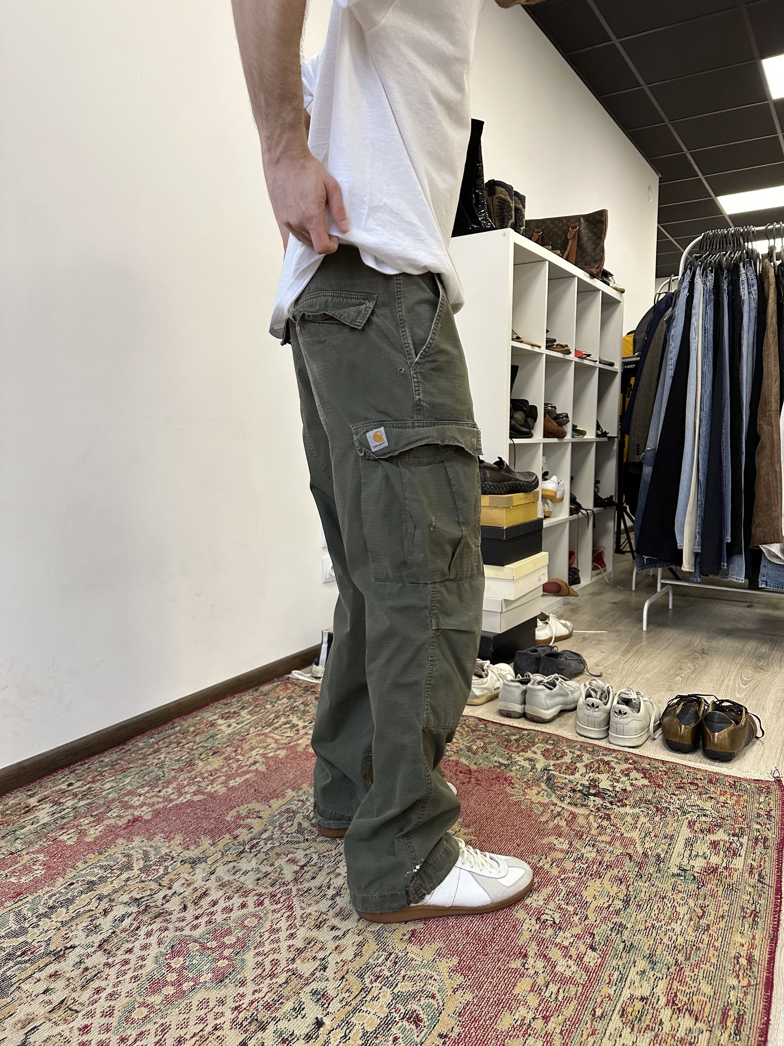 Carhartt Carhartt Olive Combat Cargo Pants 5624AC Grailed