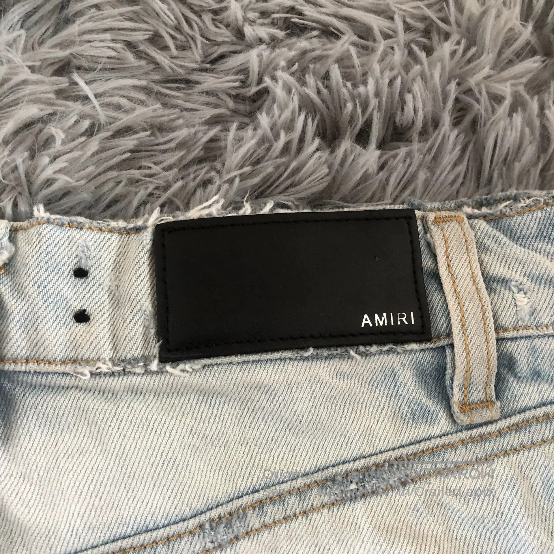 Amiri Amiri Ripped Denim Skirt Shorts. Size 26" / US 2 / IT 38 - 5 Thumbnail