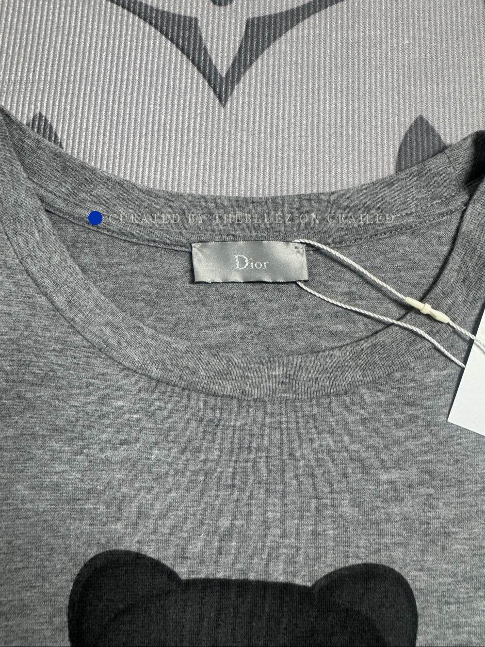 Dior Hardior Teddy Bear Graphic Tee Size US M / EU 48-50 / 2 - 1 Thumbnail