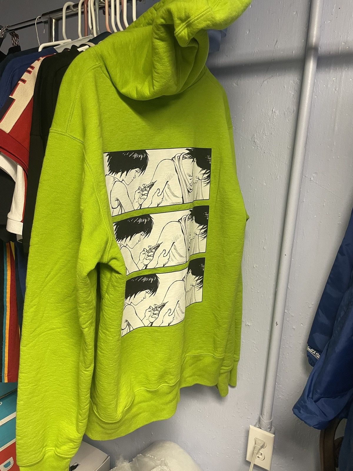 Supreme akira hoodie outlet green