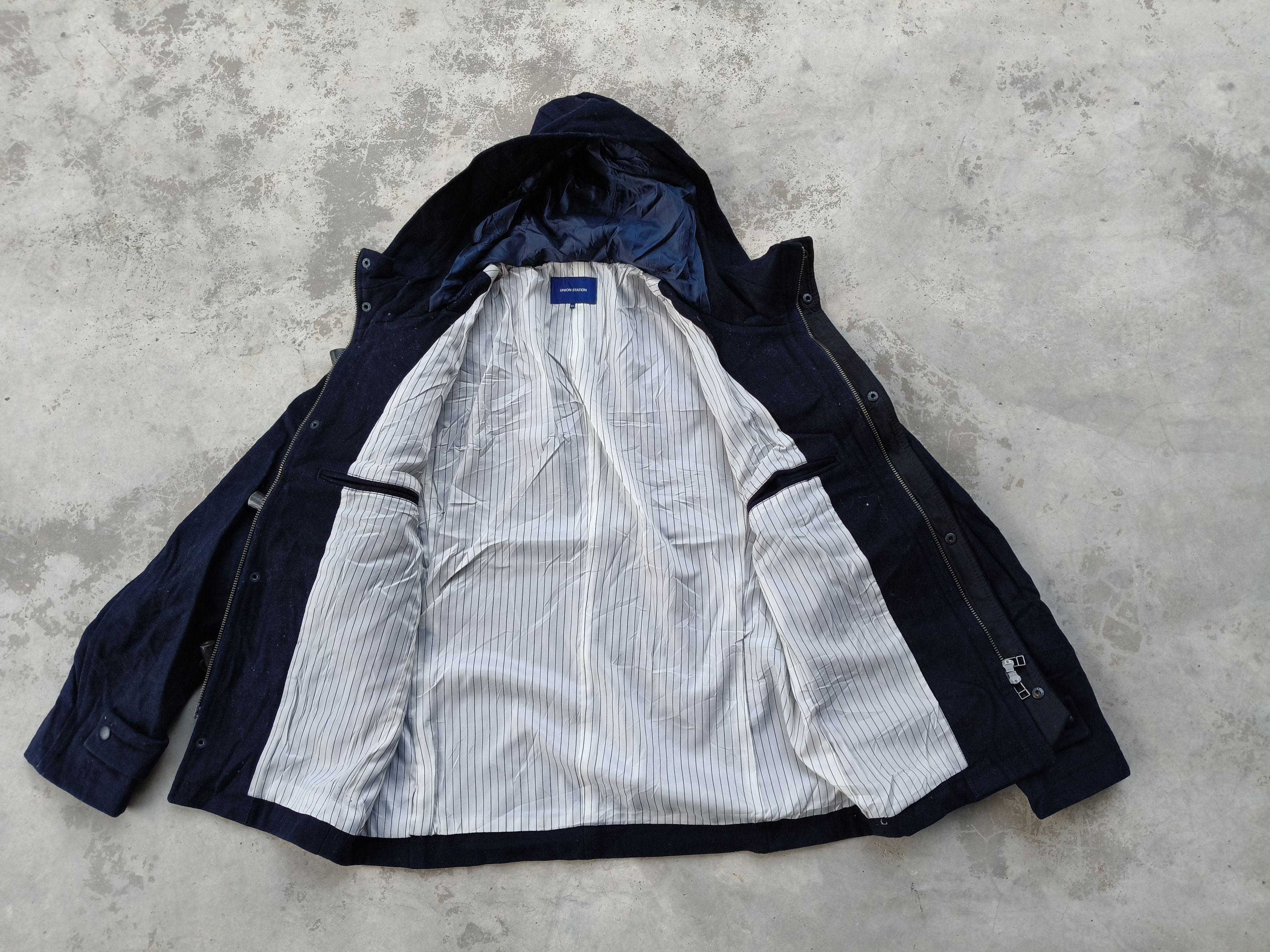 Japanese Brand Union Station Duffle Wool Jacket Size US S / EU 44-46 / 1 - 7 Thumbnail