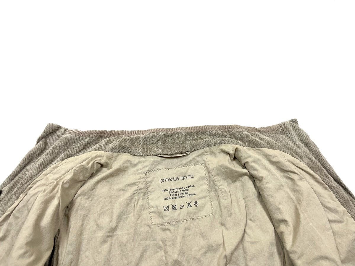 Annette Gortz Annette Gortz Cotton Women’s Button Jacket Beige Size 40 Size M / US 6-8 / IT 42-44 - 13 Thumbnail