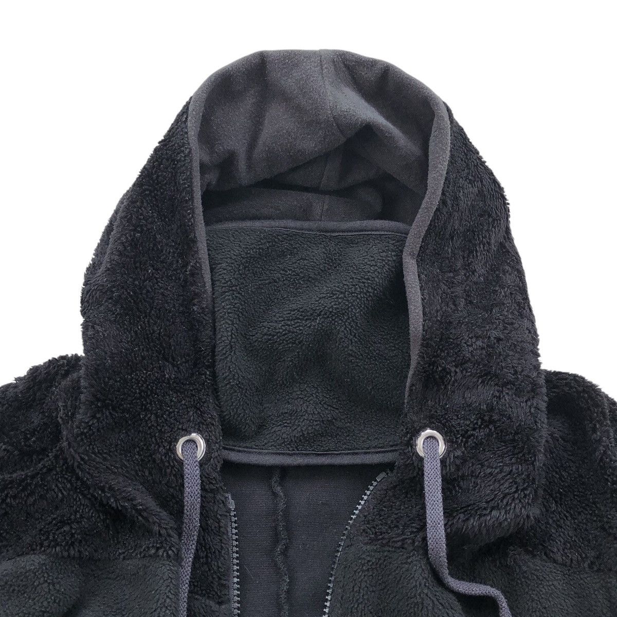 Yohji Yamamoto Yohji Yamamoto by Gomme Ninja Glove Fleece Zip Hoodie Jacket Size US M / EU 48-50 / 2 - 16 Thumbnail