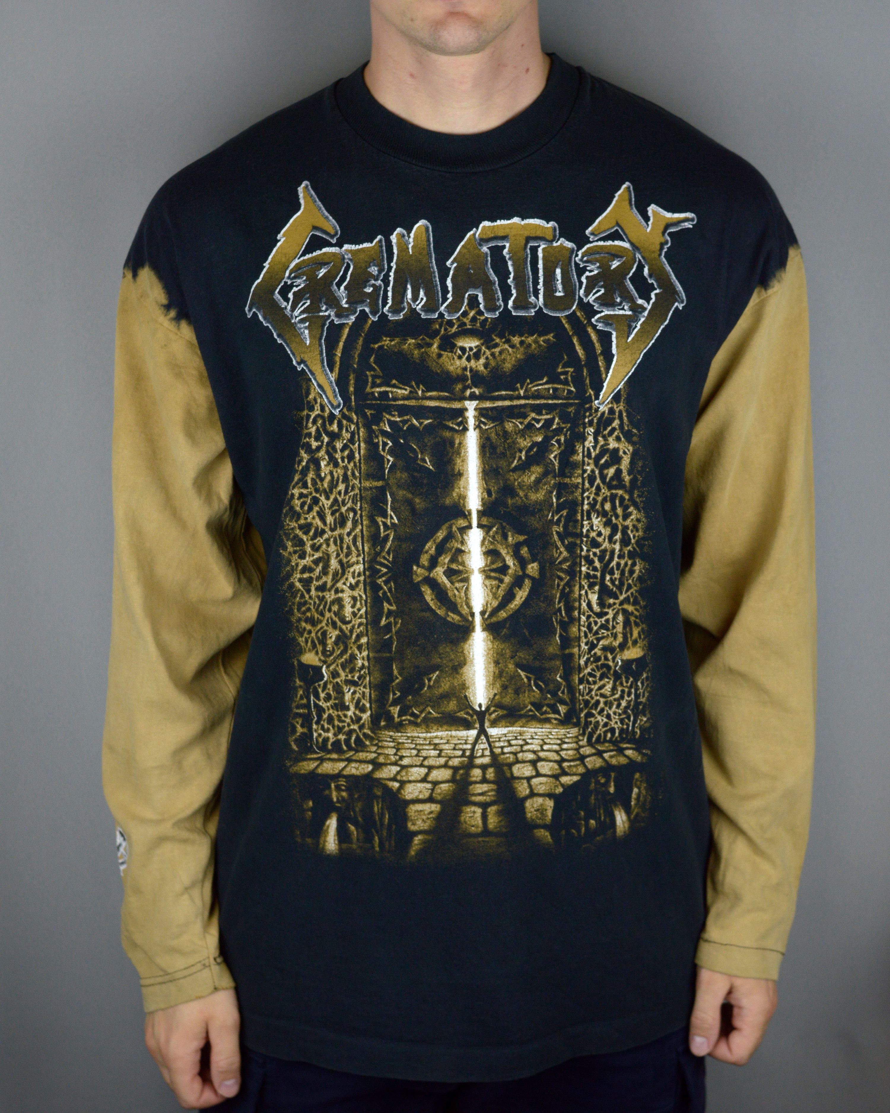 Band Tees × Vintage Vintage Crematory Illusions 1995 long sleeve t shirt Size US XL / EU 56 / 4 - 1 Thumbnail